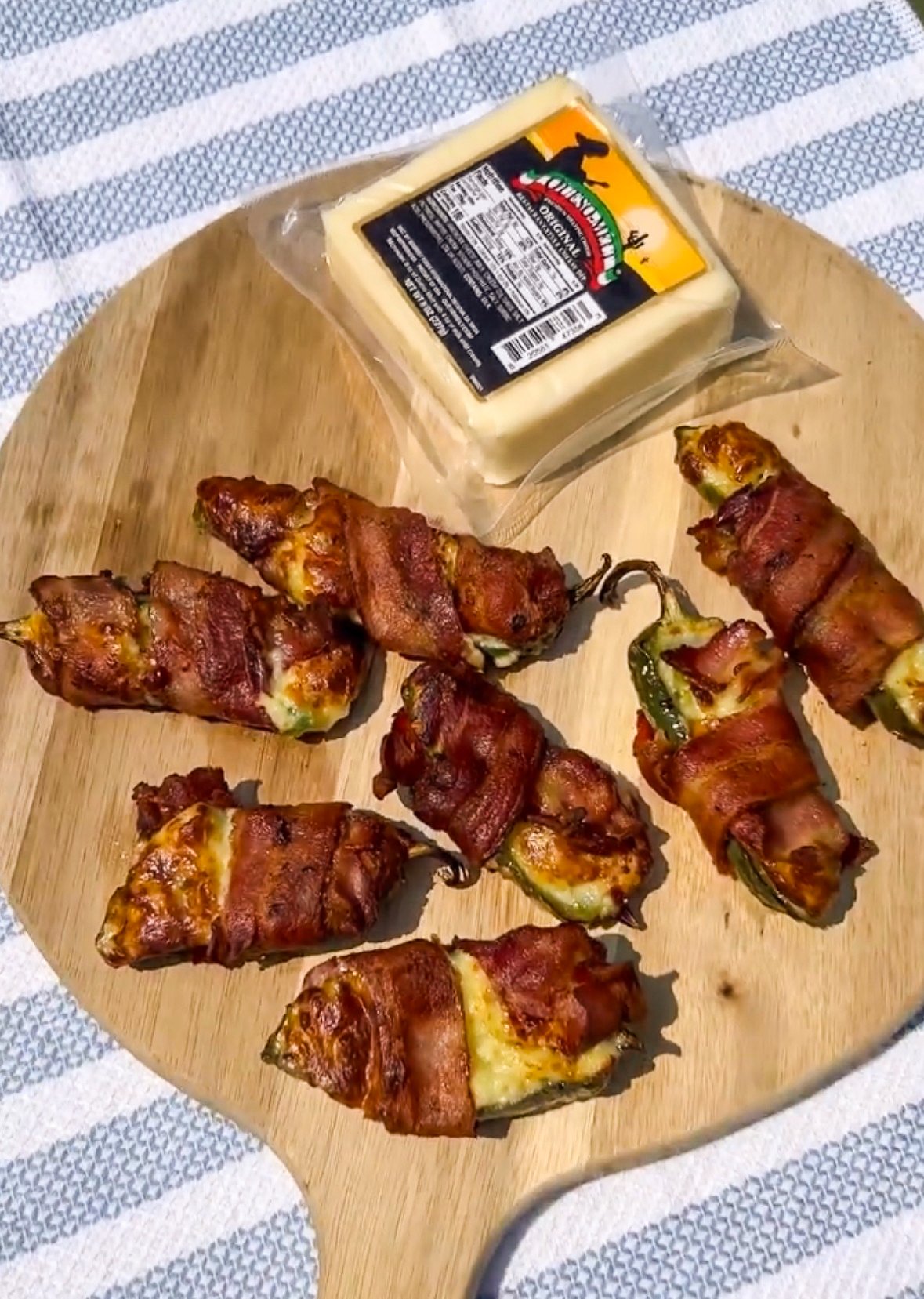 BACON WRAPPED STUFFED JALAPEÑOS