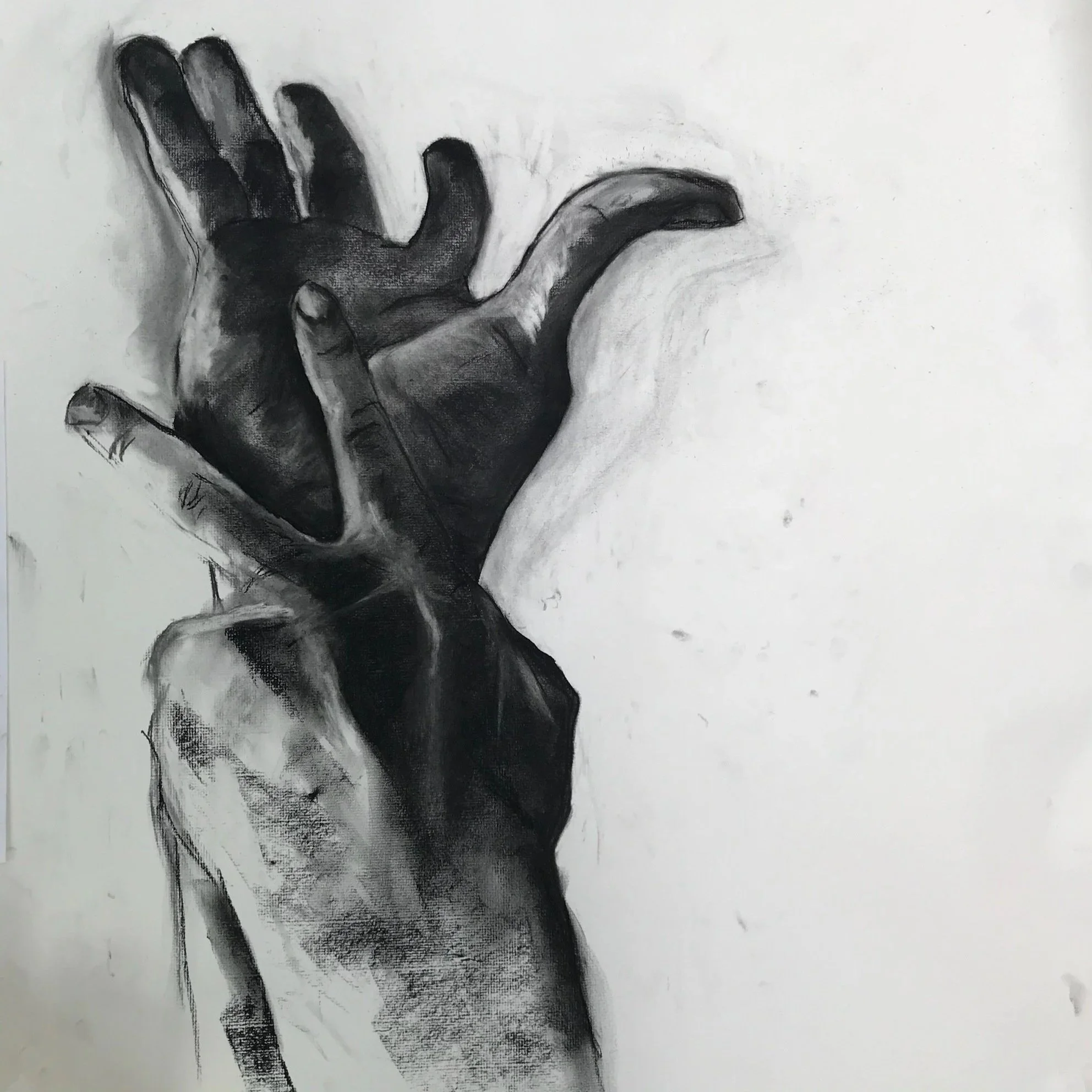 Charcoal on paper 2020