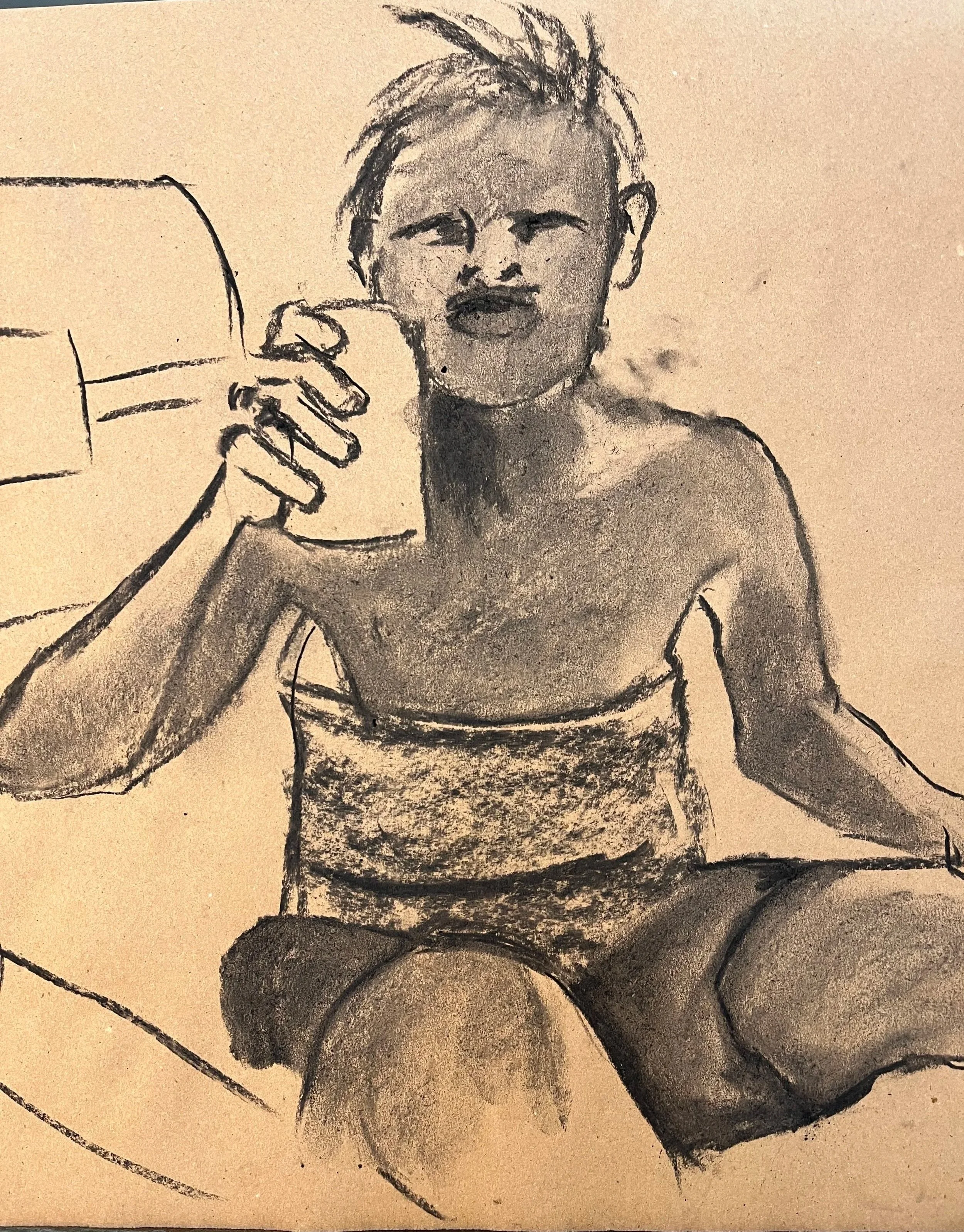 Charcoal on paper 2024