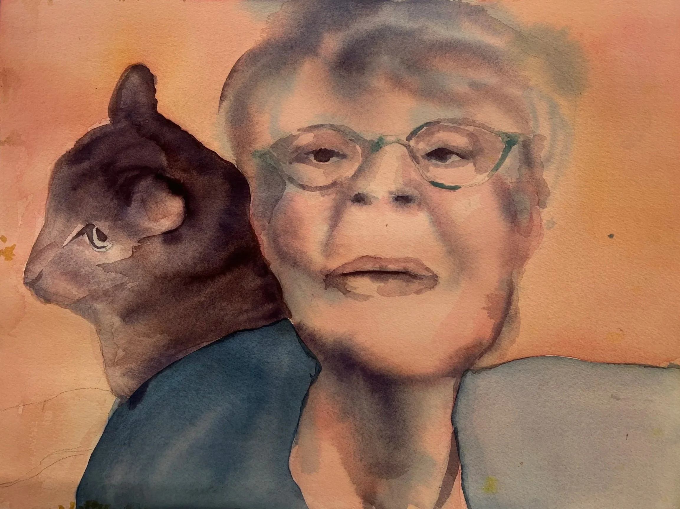 Watercolor on paper 2023