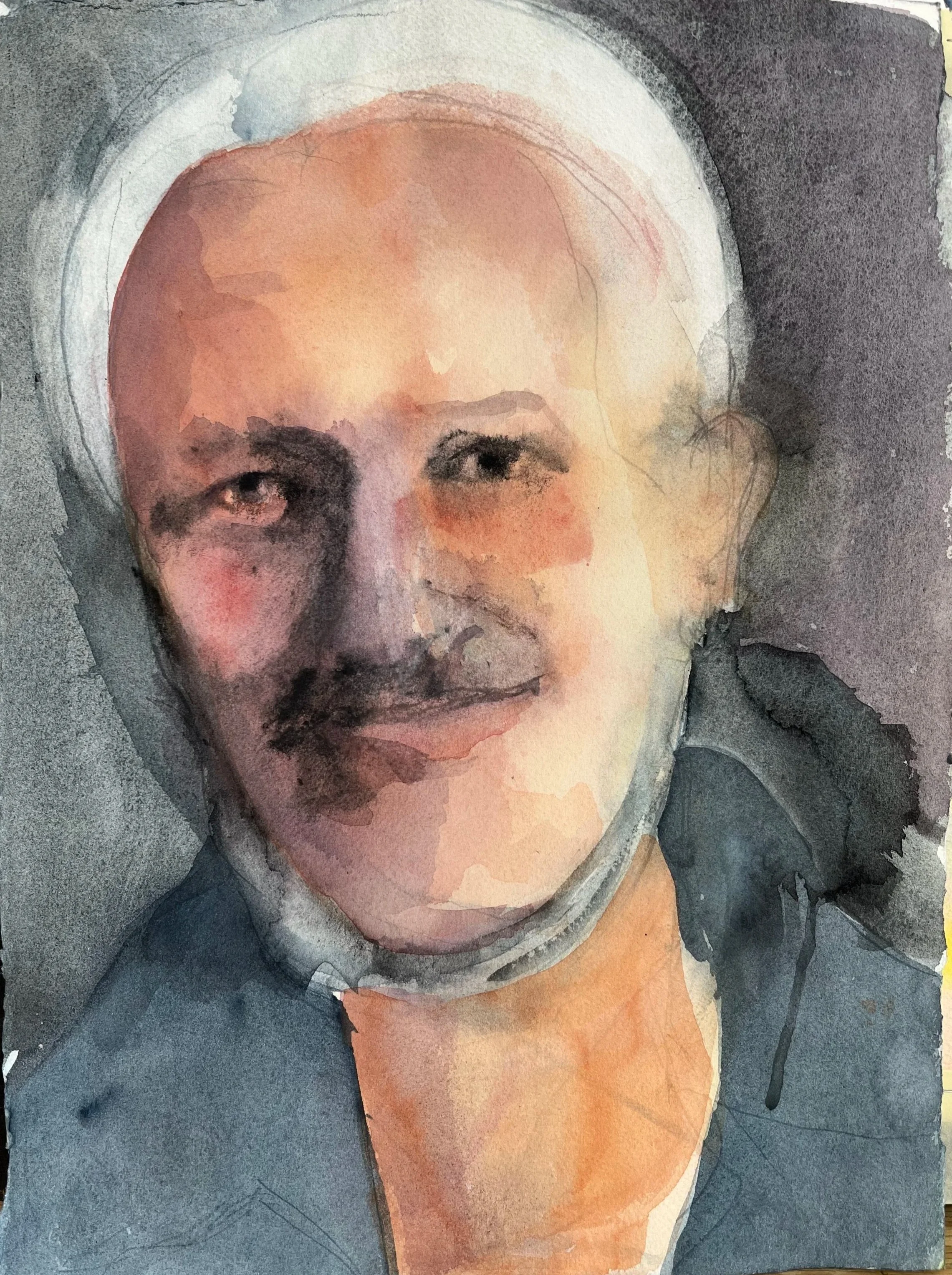 Watercolor on paper 2024