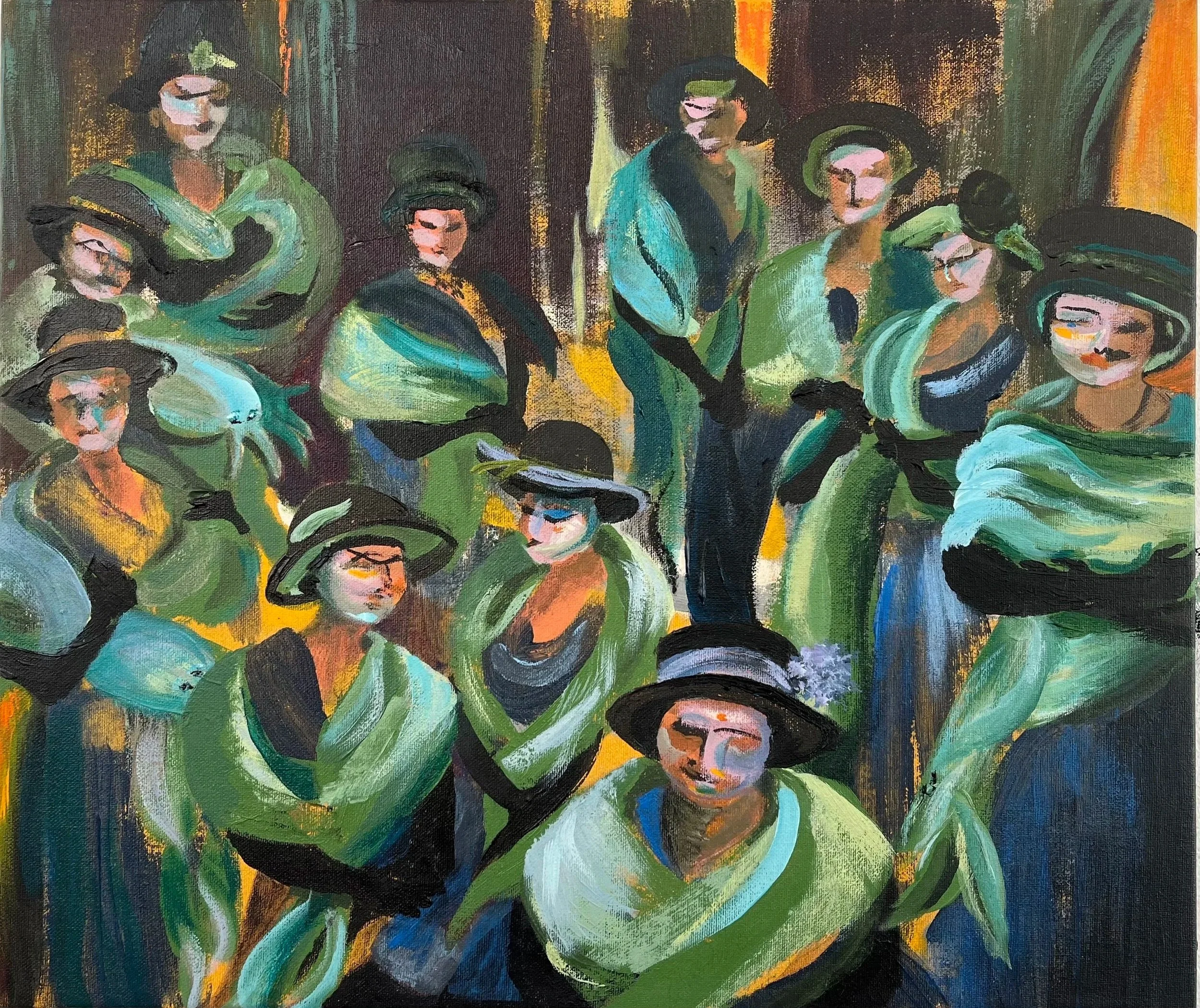 Acrylic on canvas 2023