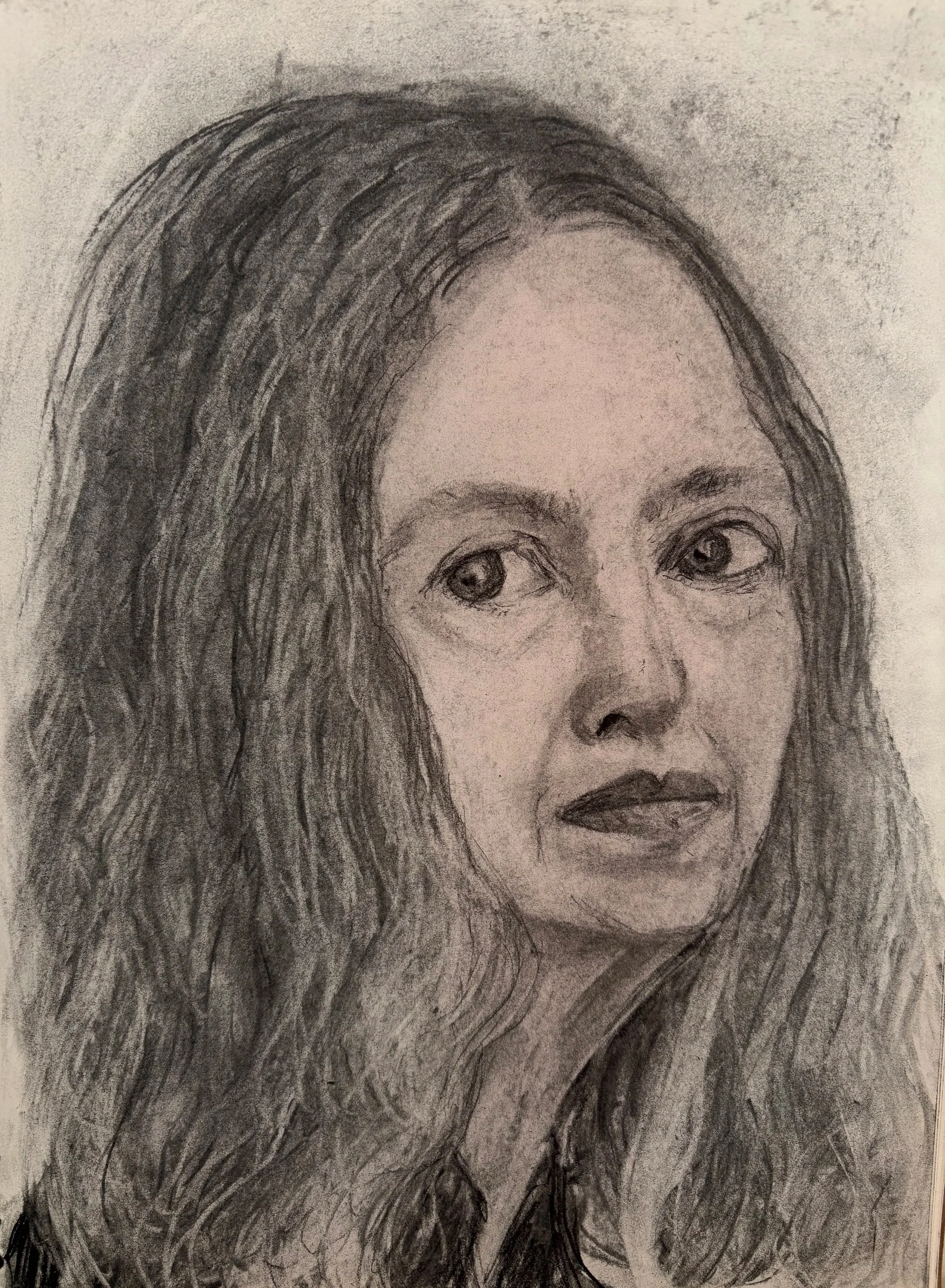 Charcoal on paper 2025 