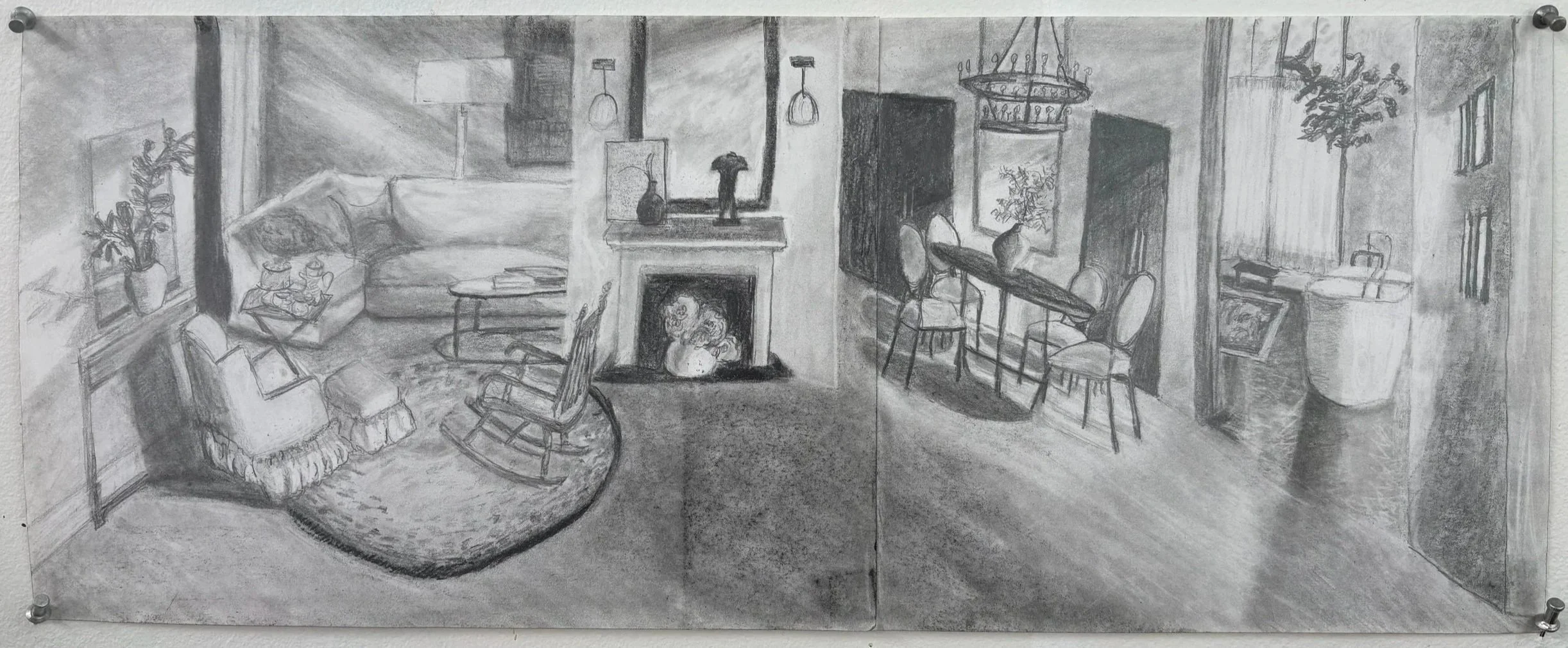 Graphite on paper 2024