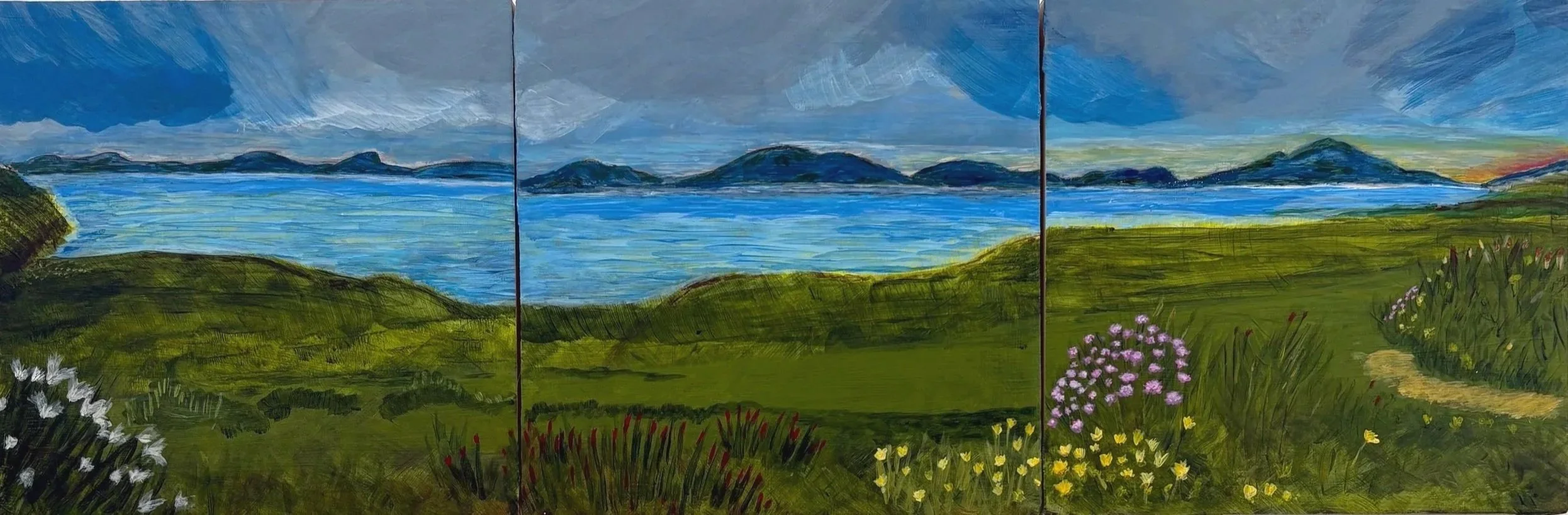 Acrylic on wood 2025