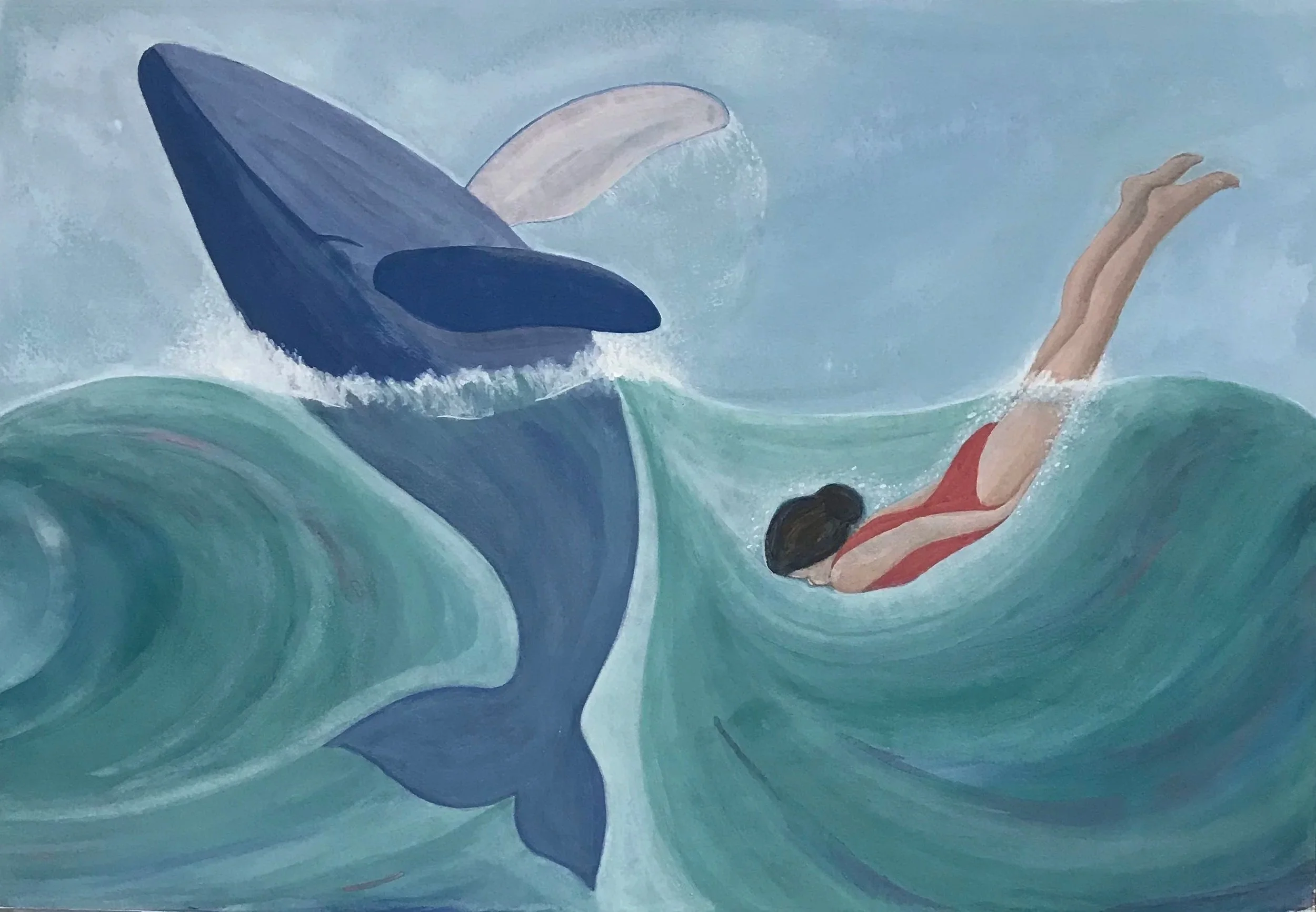 Gouache on paper 2021