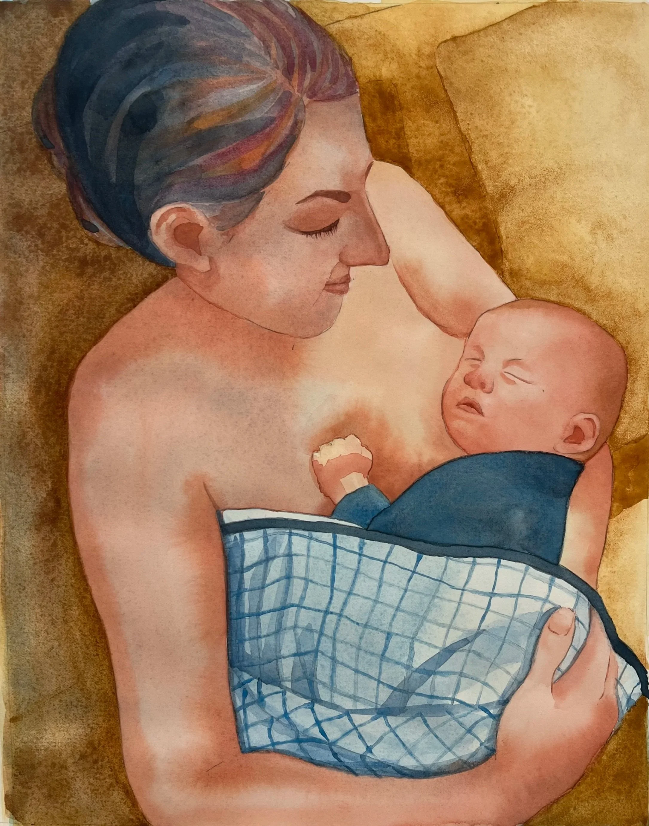 Watercolor on paper 2024