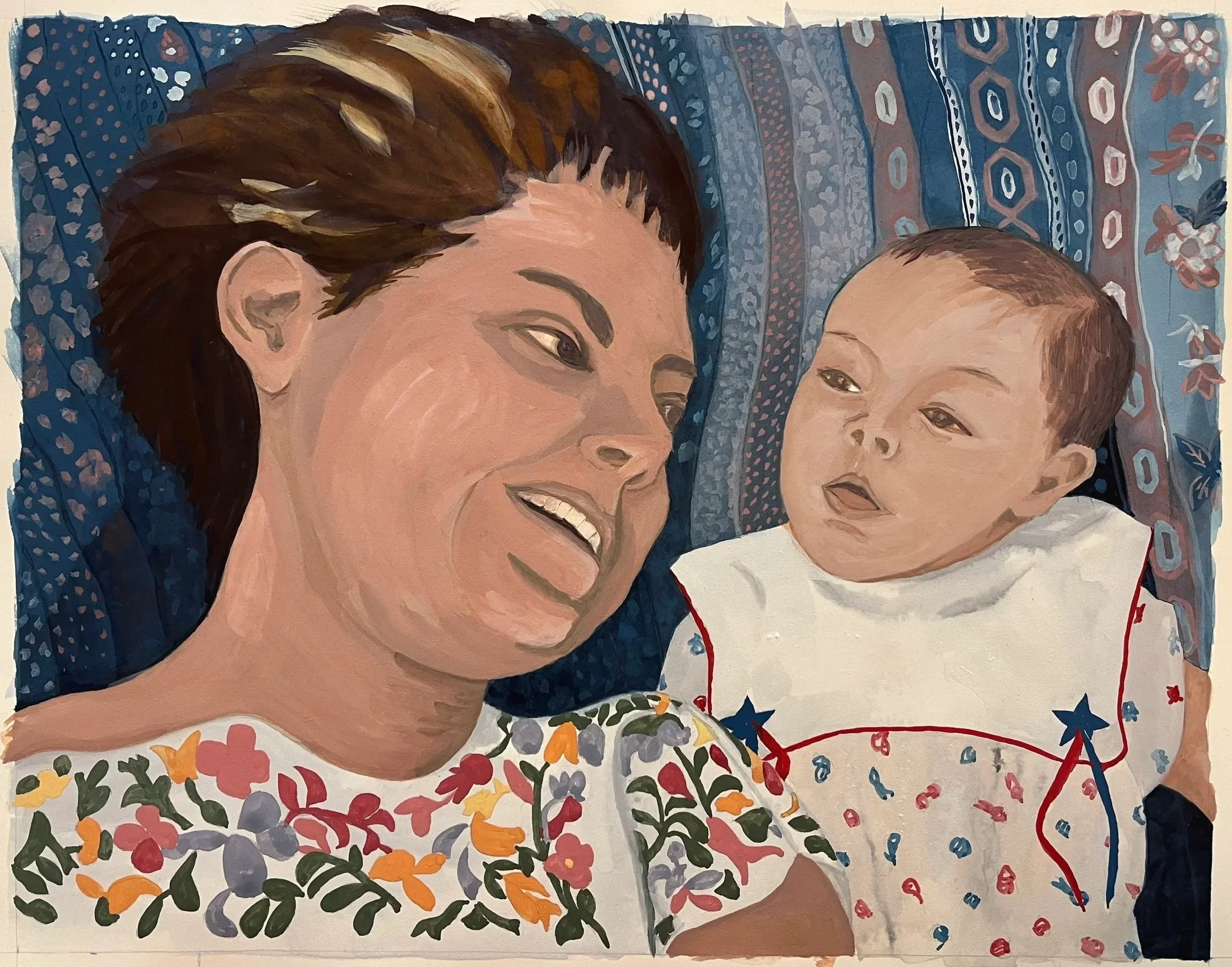 Gouache on paper 2024