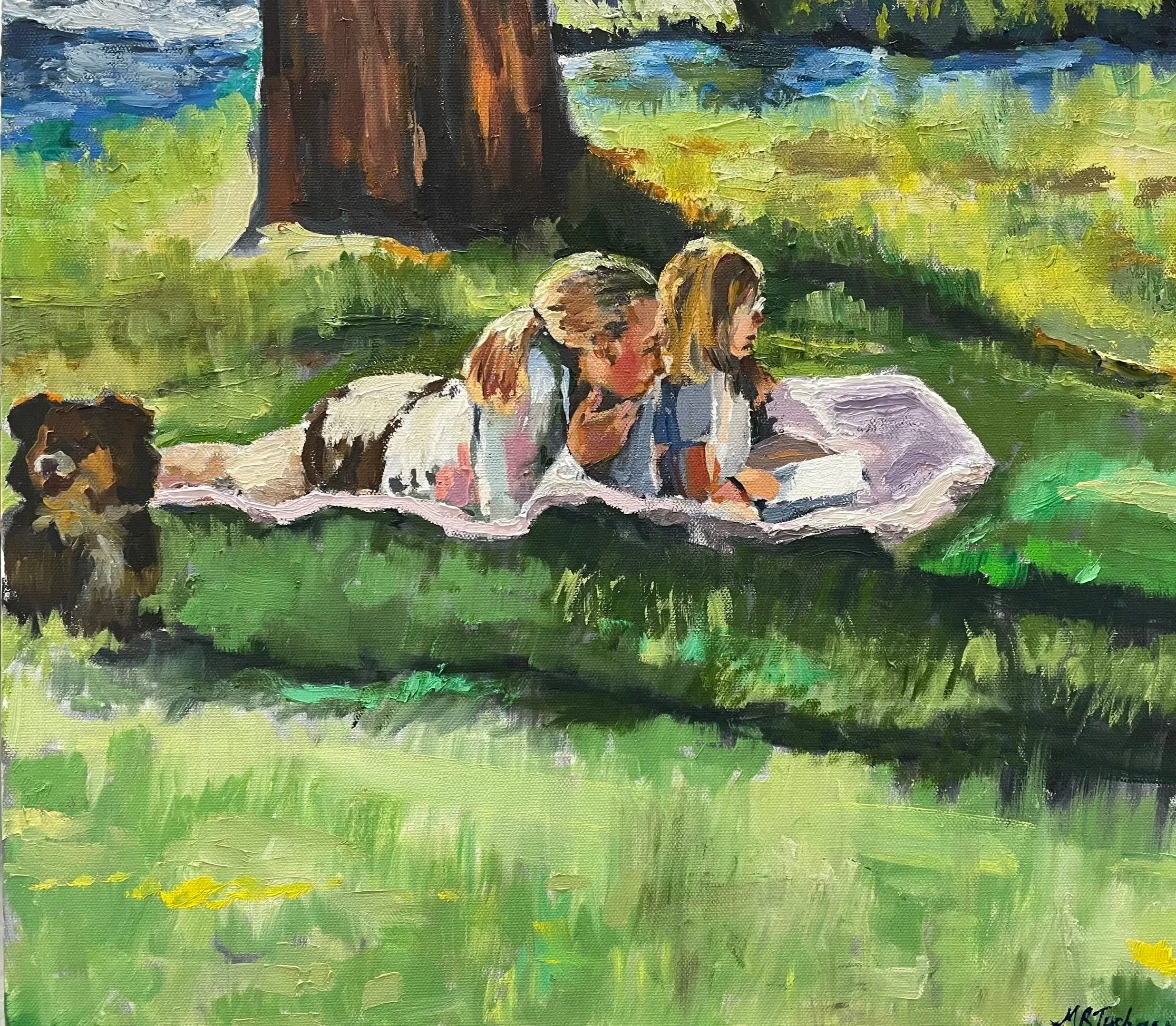 Metolius Summer oil on canvas 2024