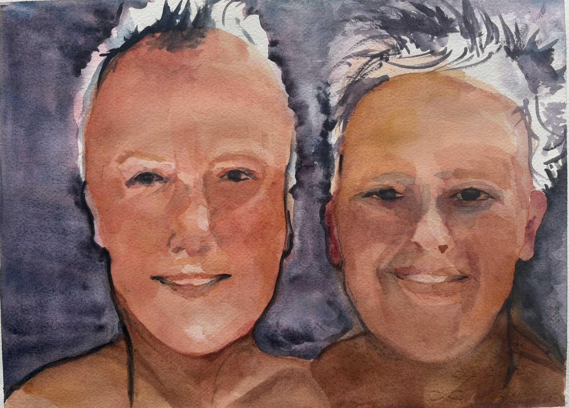 Watercolor on paper 2024