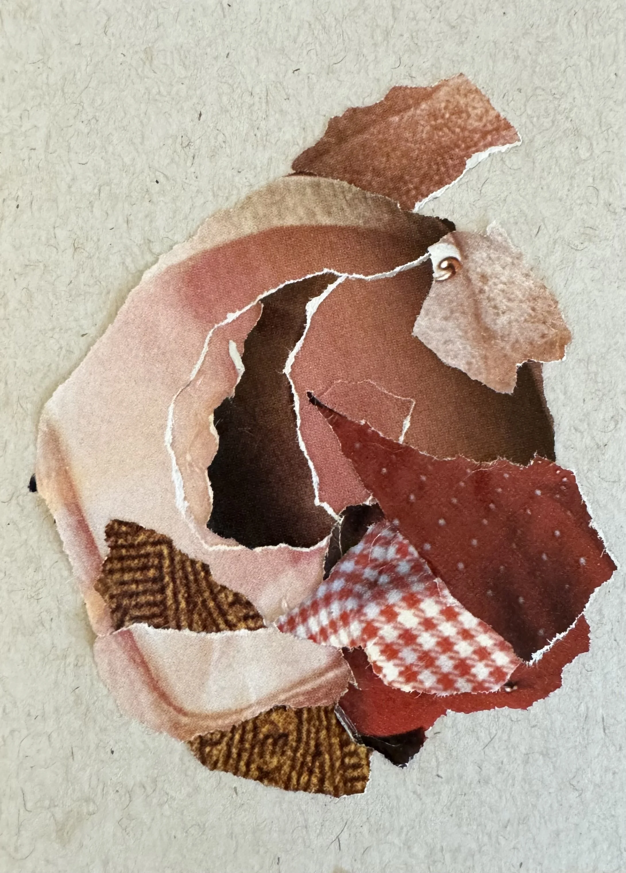 Collage on paper 2024