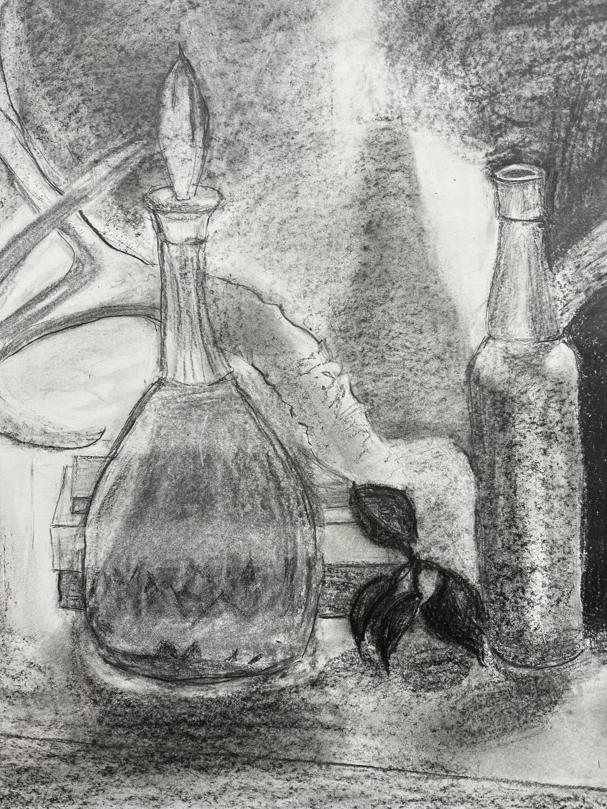 Charcoal on paper 2023