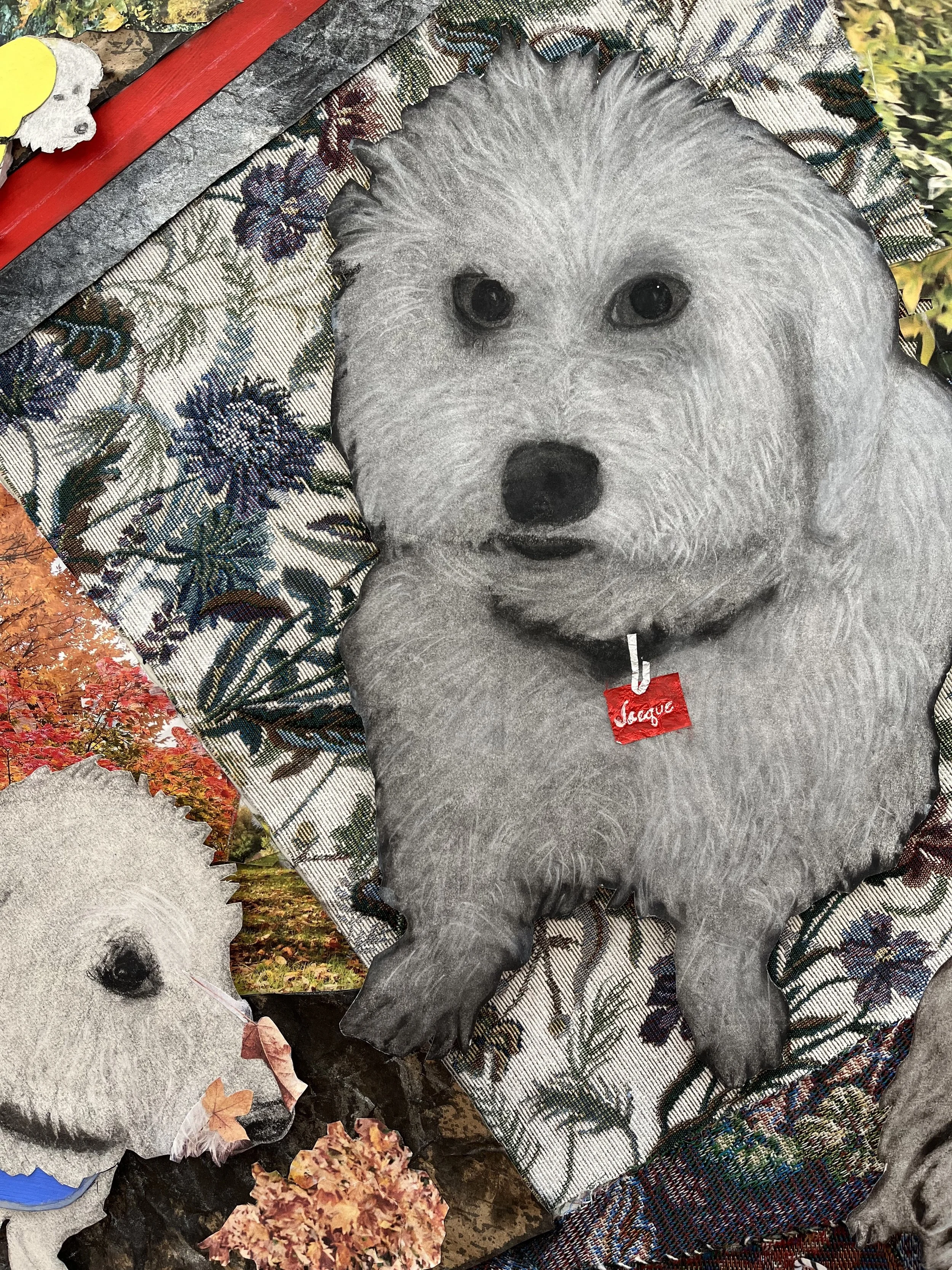 Collage and Drawing (Detail)