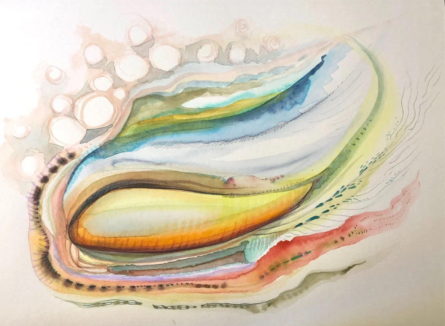 "Organic Realm" Fall Drawing, Painting & Printmaking class