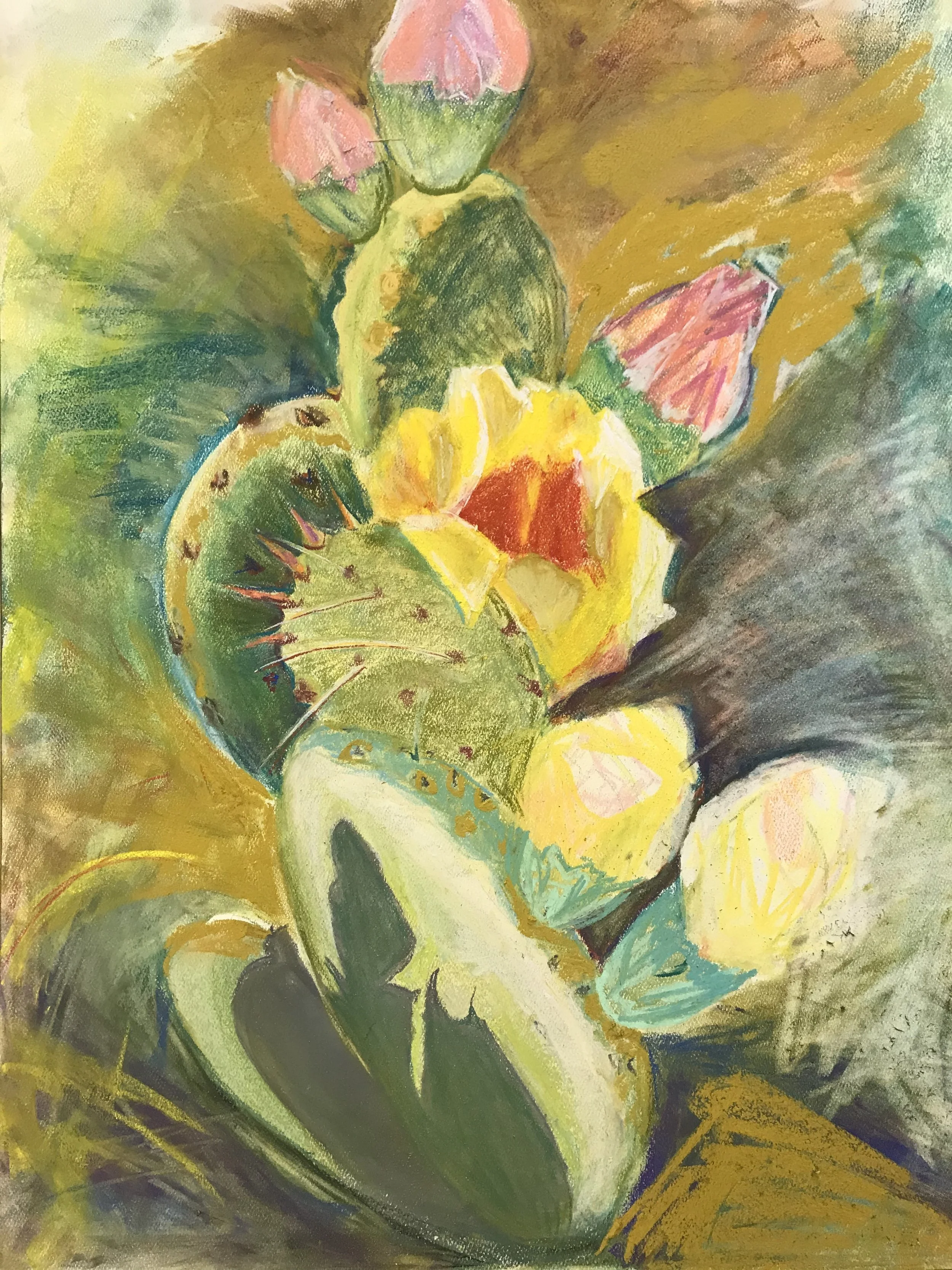 Pastel on paper 2022