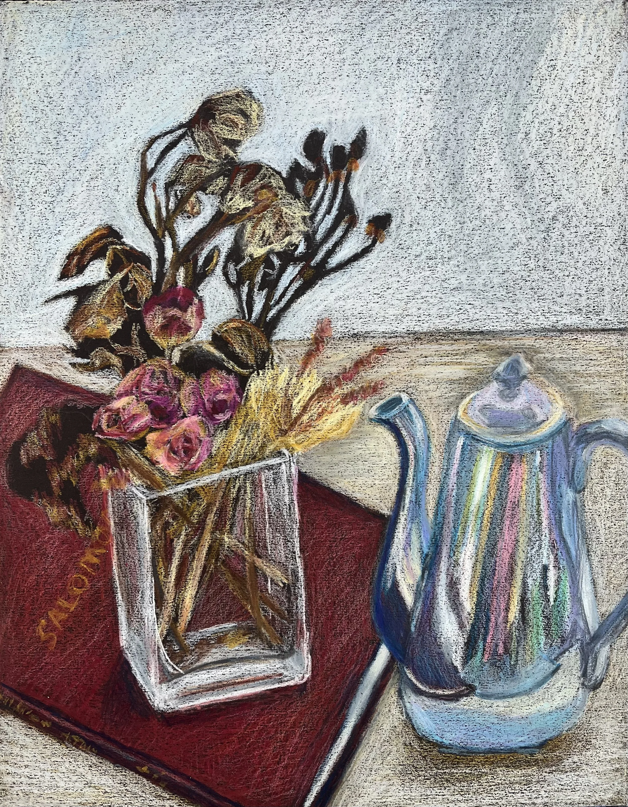 Wax oil Crayon on paper 2025