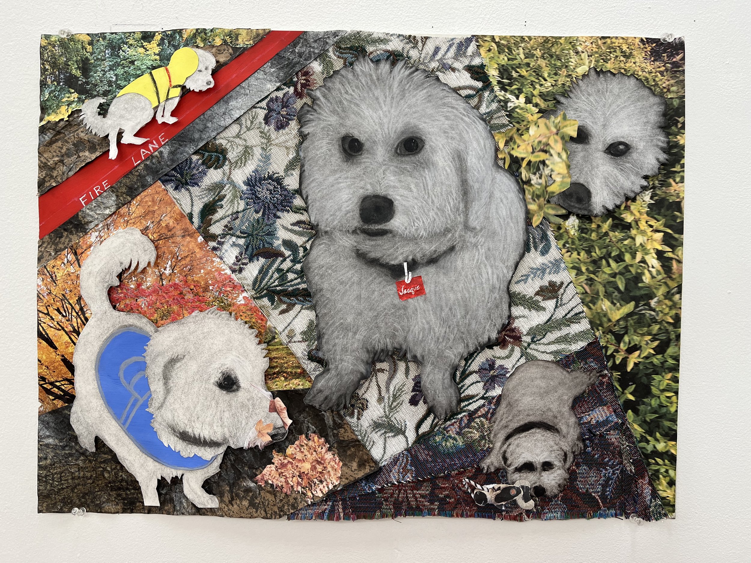 Collage and Drawing on paper 2022