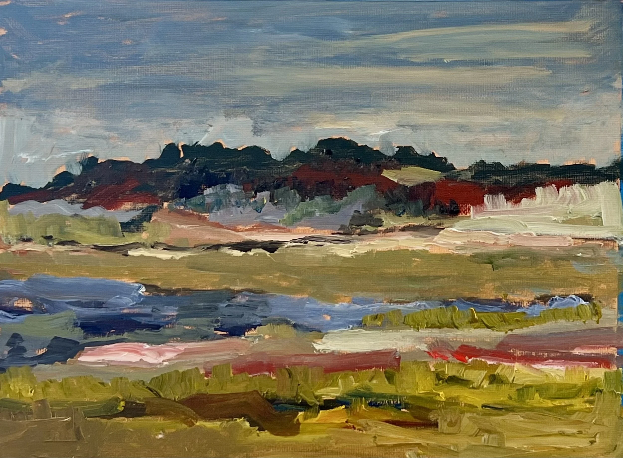 "Nantucket Plein Aire" Oil on board 2025
