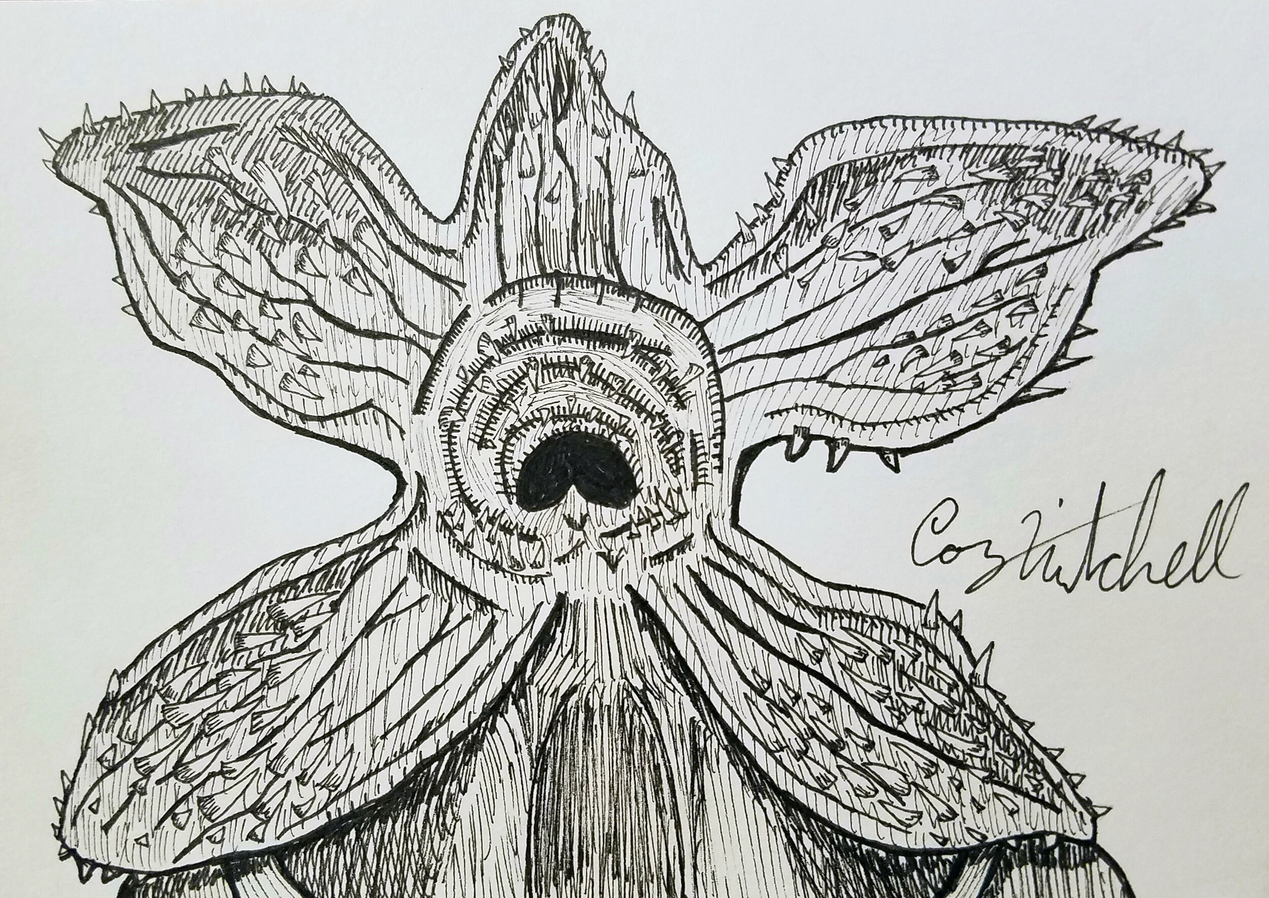Day 11: Transport. The Demagorgon. Stranger Things (2016).