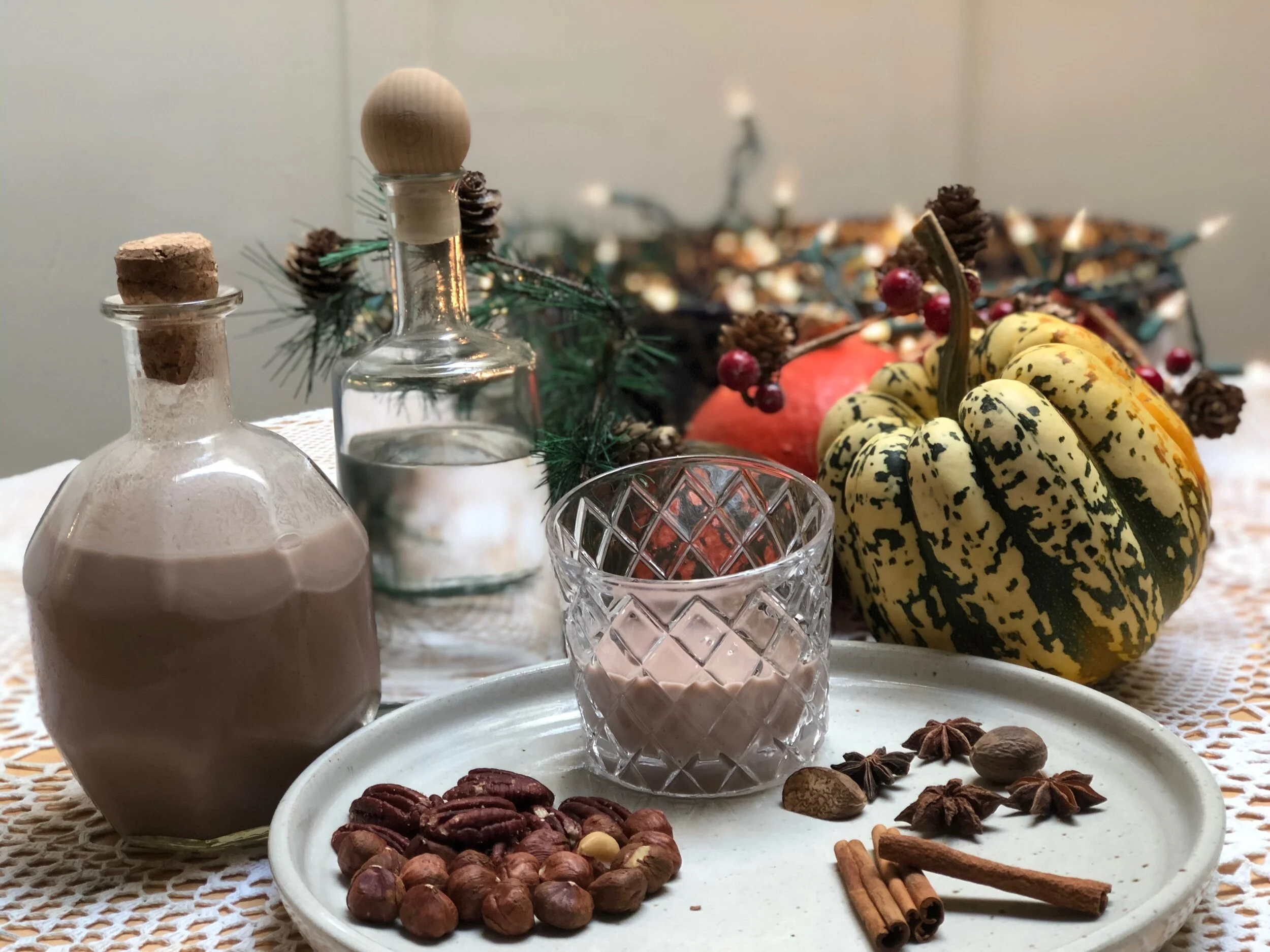 Hazelnut Pecan Eggnog 