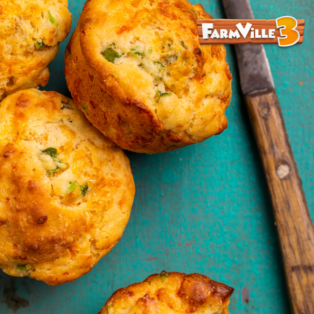 Zucchini &amp; Jalapeño Cornbread Muffins with Honey Butter