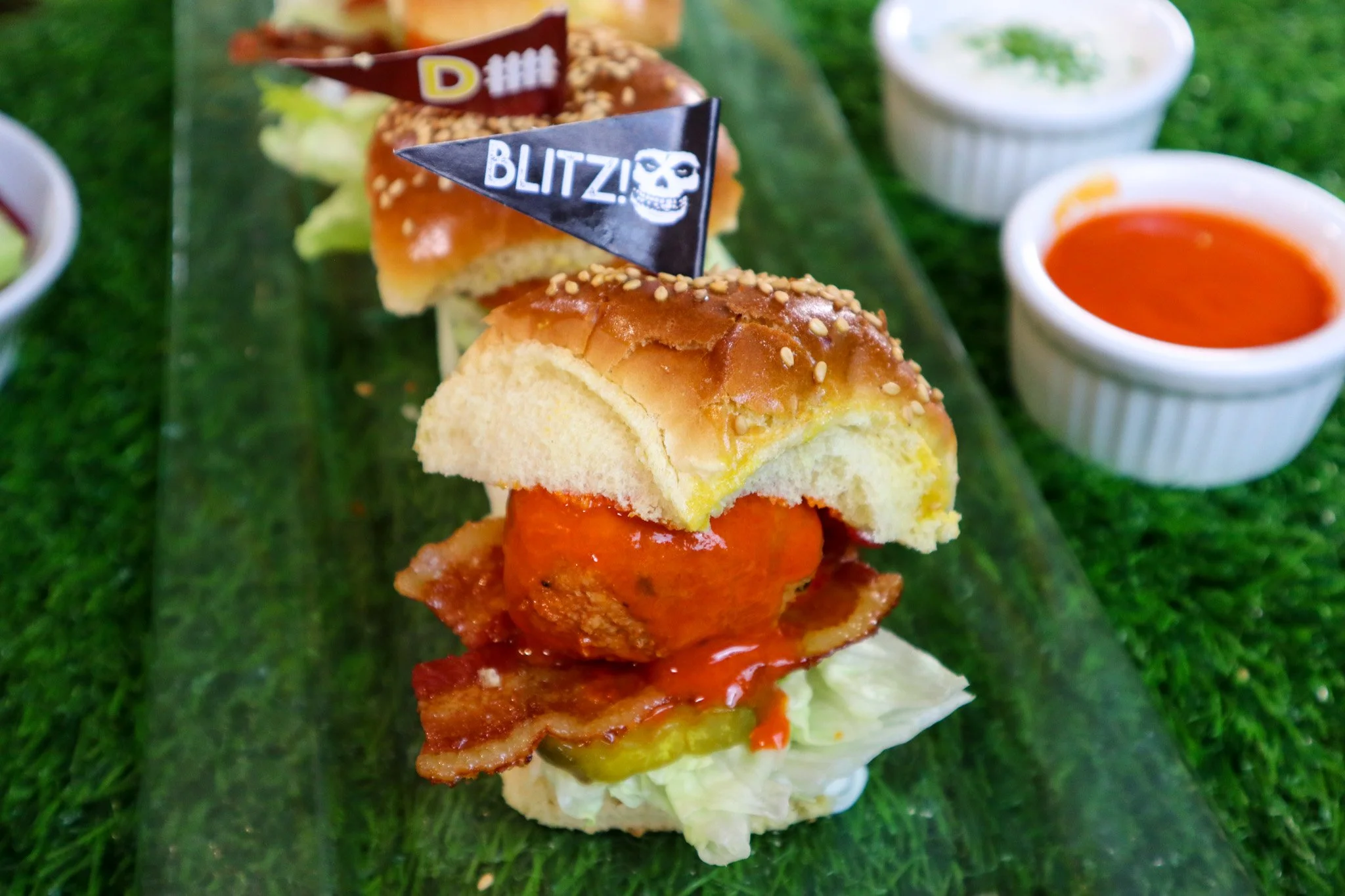 Buffalo Chicken Sliders