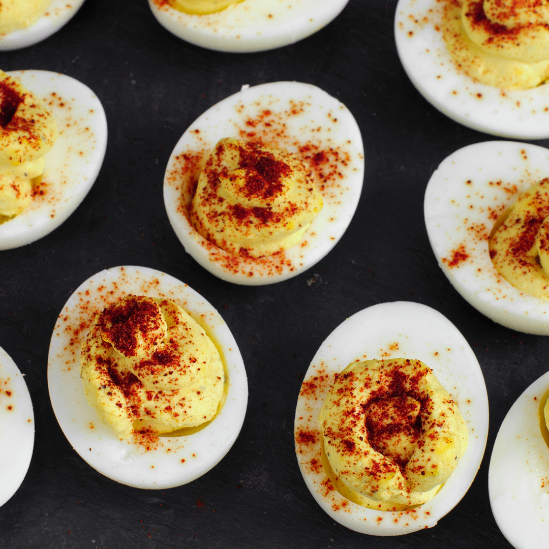 Cajun Deviled Eggs