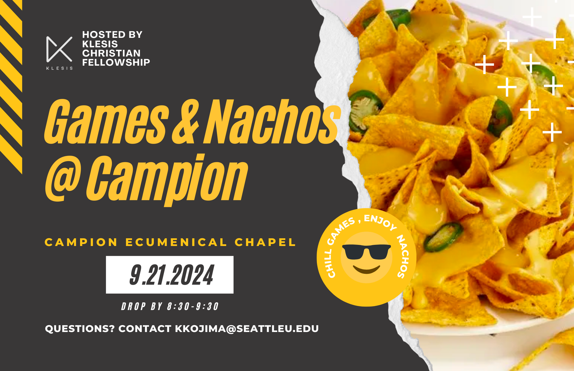 GAMES & NACHOS @ Campion