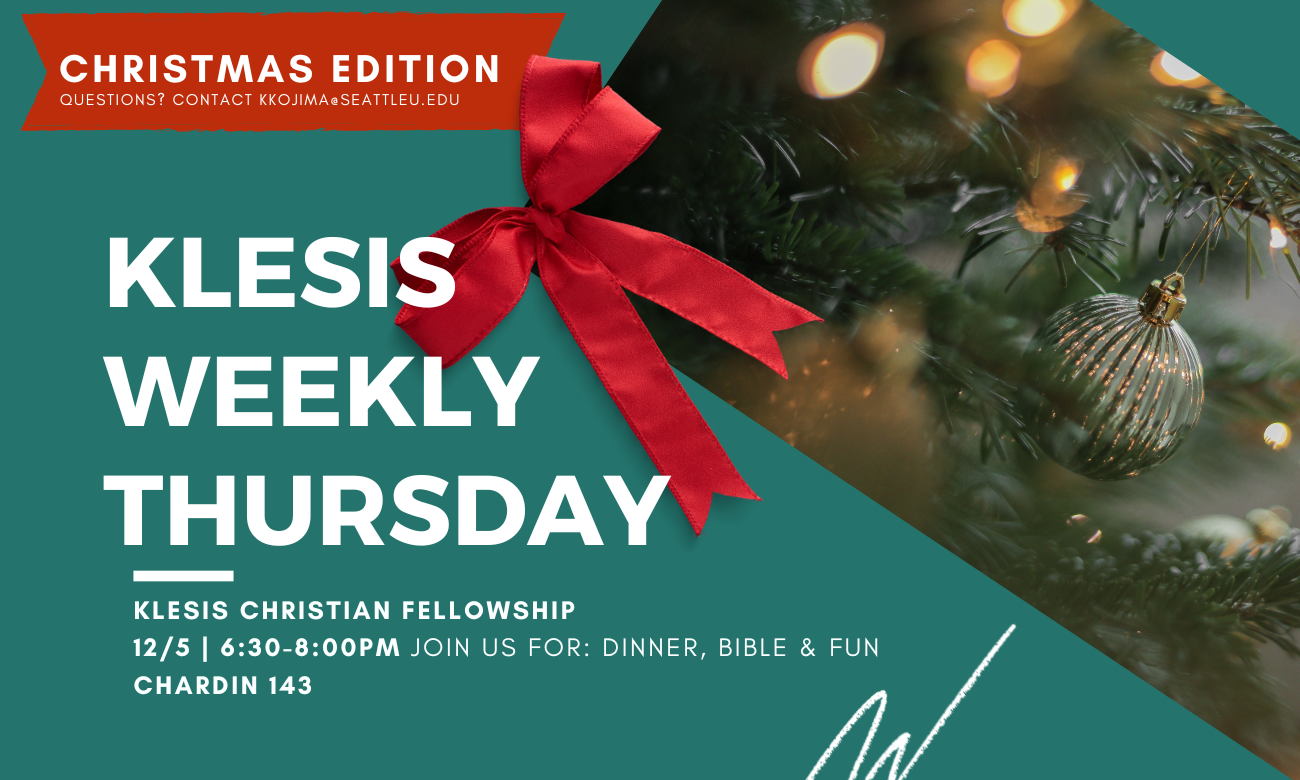Last Klesis Weekly of the Quarter - Christmas Edition!