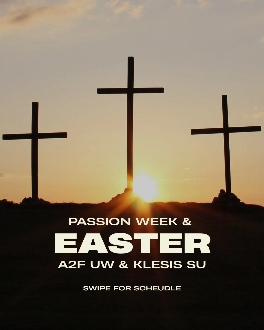 Get ready for Easter!

We hope you had a fun and restful spring break! Join us as we enter into Passion Week and for our Easter service!