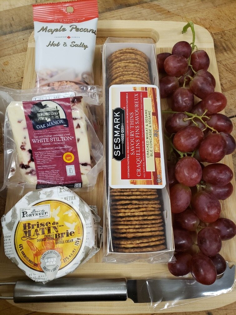 Cheese & Grape Charcuterie Board — Hofstede's Country Barn