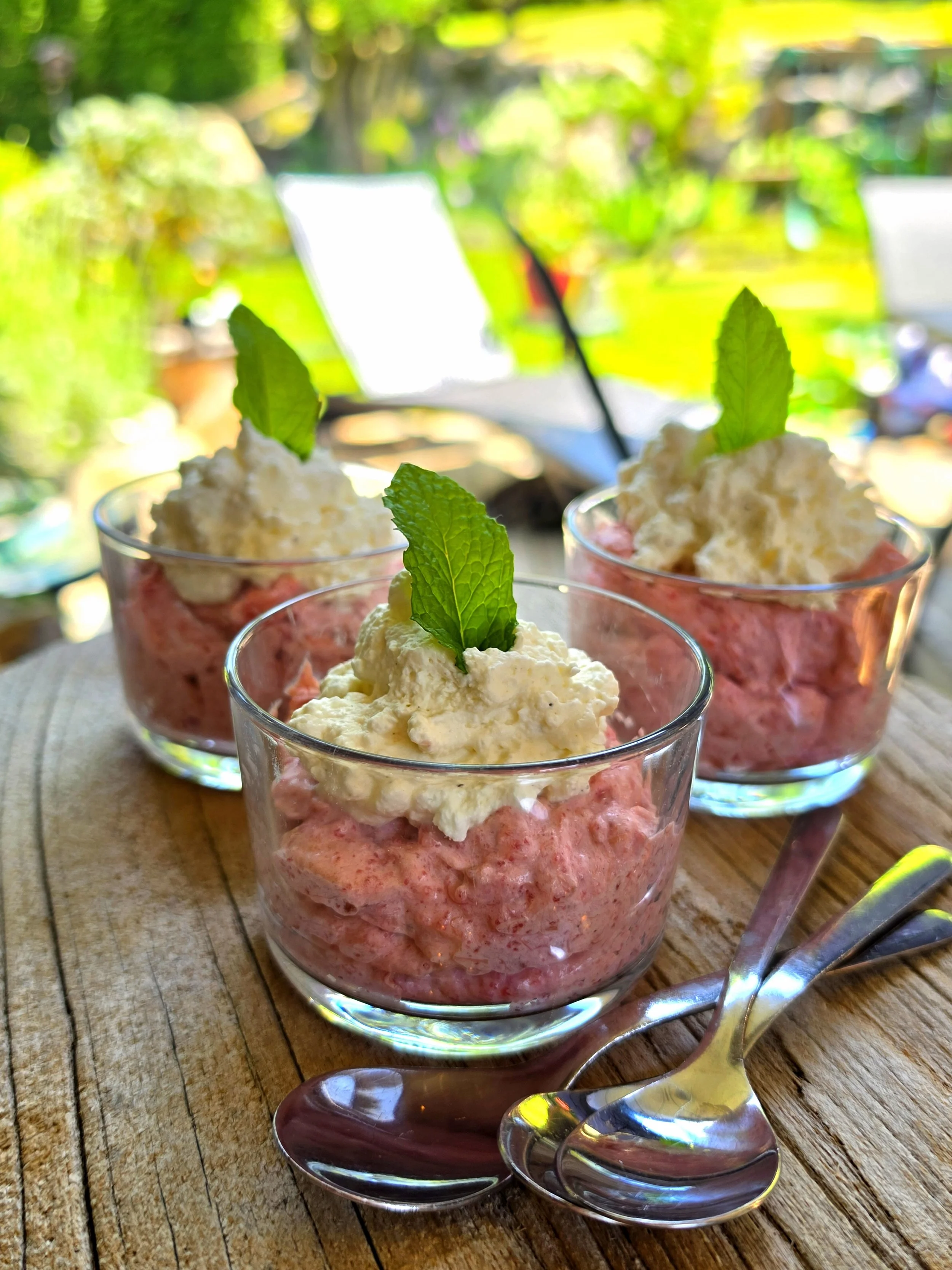 Rhubarb Mousse