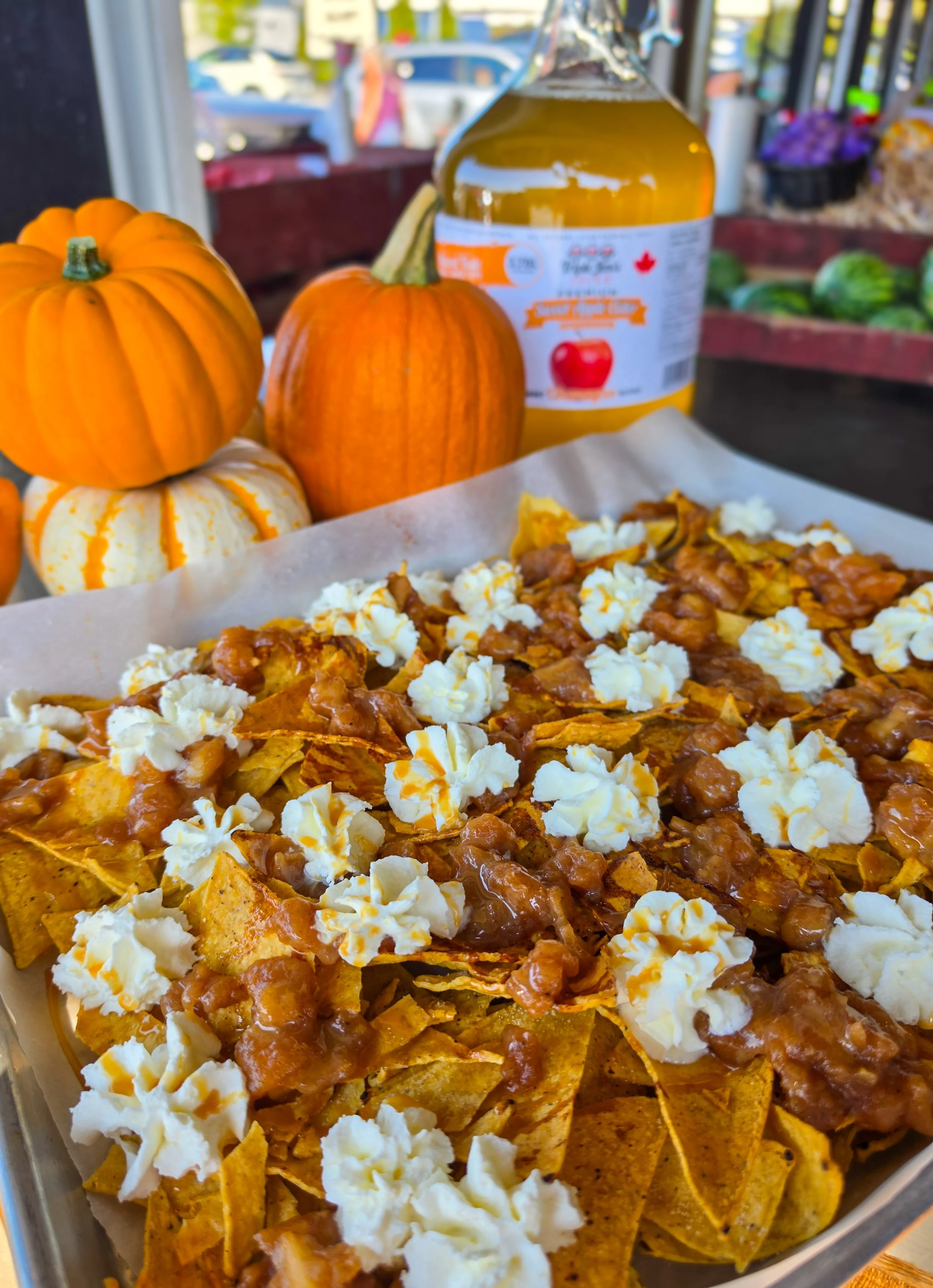 Apple Pie Dessert Nachos