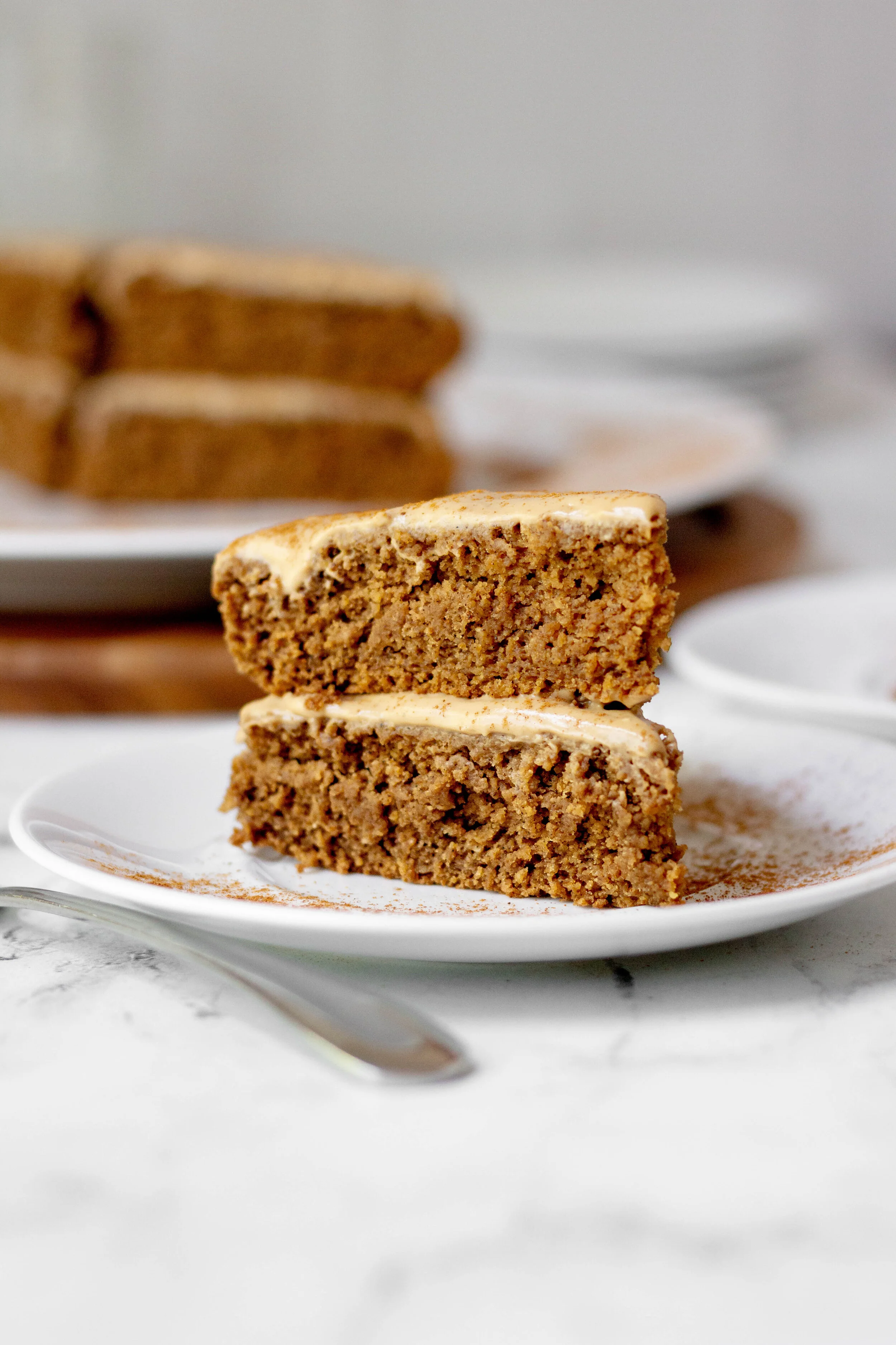 Vanilla Cream Cheese Frosted Spice Cake