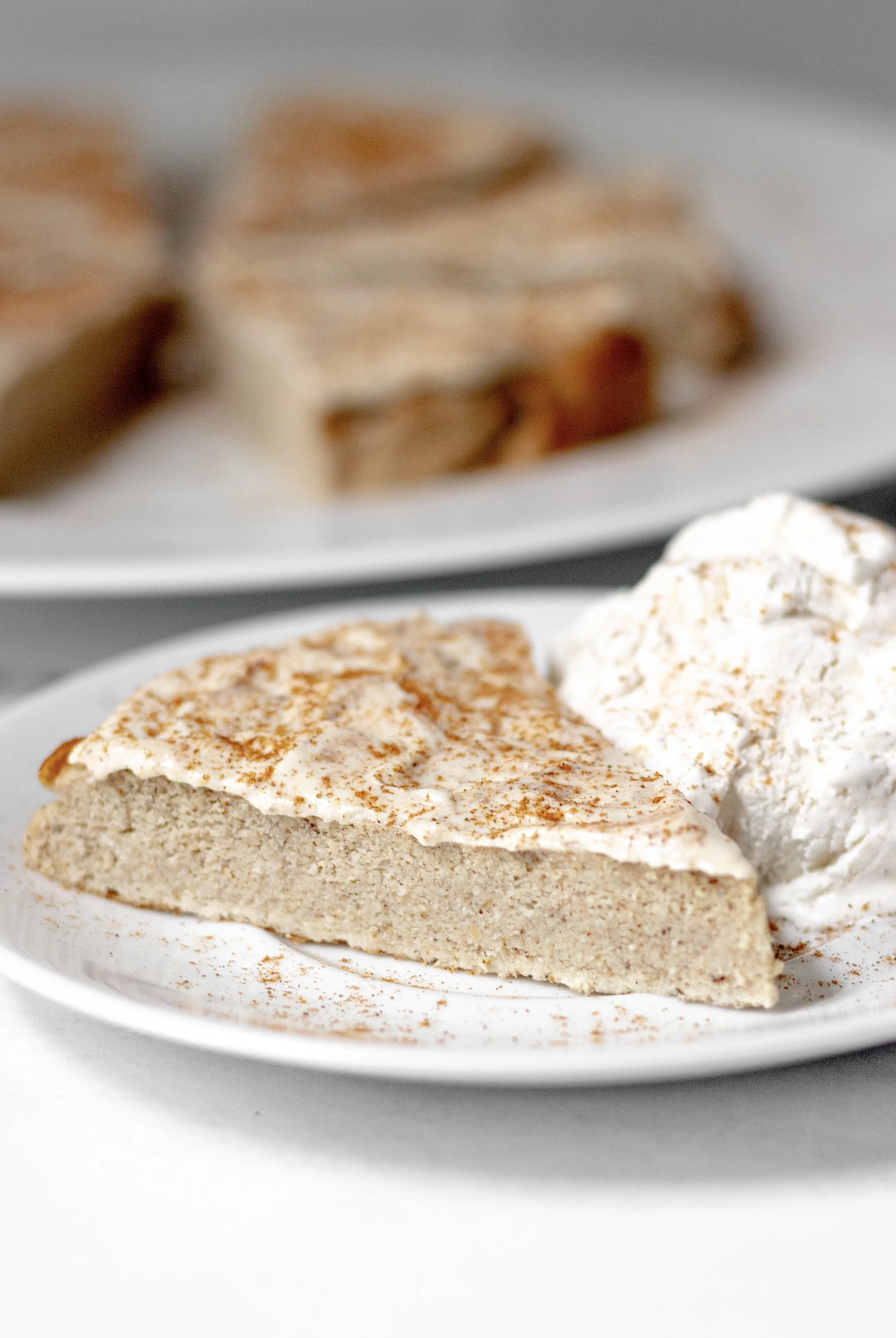 Sugar Free & High Protein Frosted Spice Cake