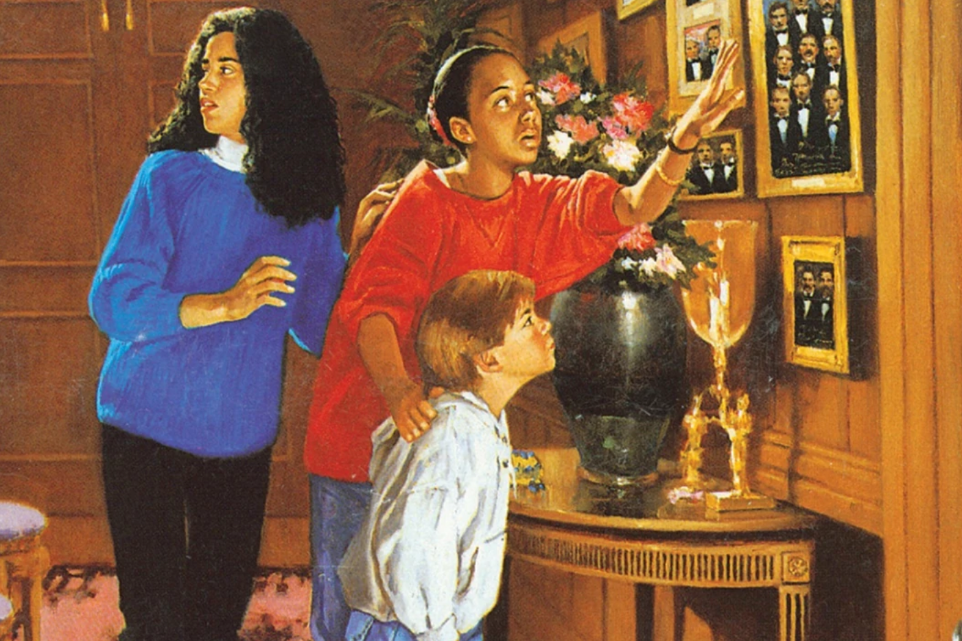 M23-Abby and the Secret Society: “Look at those stilts!”