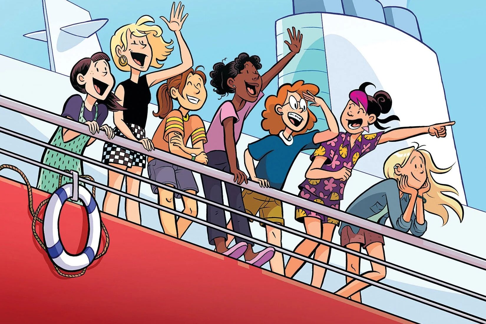 SS1: Baby-Sitters On Board - Graphic Novel (ft. Raina Telgemeier and Gale Galligan!)