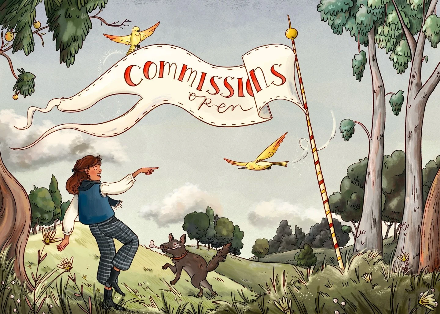 Need a custom gift this holiday season? Let&rsquo;s create it together! Cards, portraits, prints, you name it. I&rsquo;d love to help you make your holiday special, so send me a message and let&rsquo;s get started. 🎁✨❄️