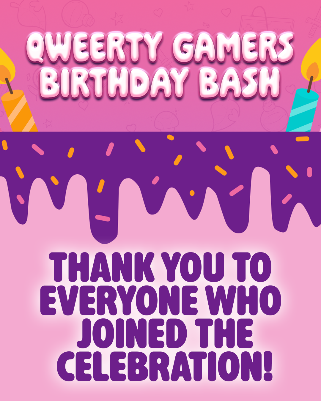 THANK YOU for the 8th year celebration!