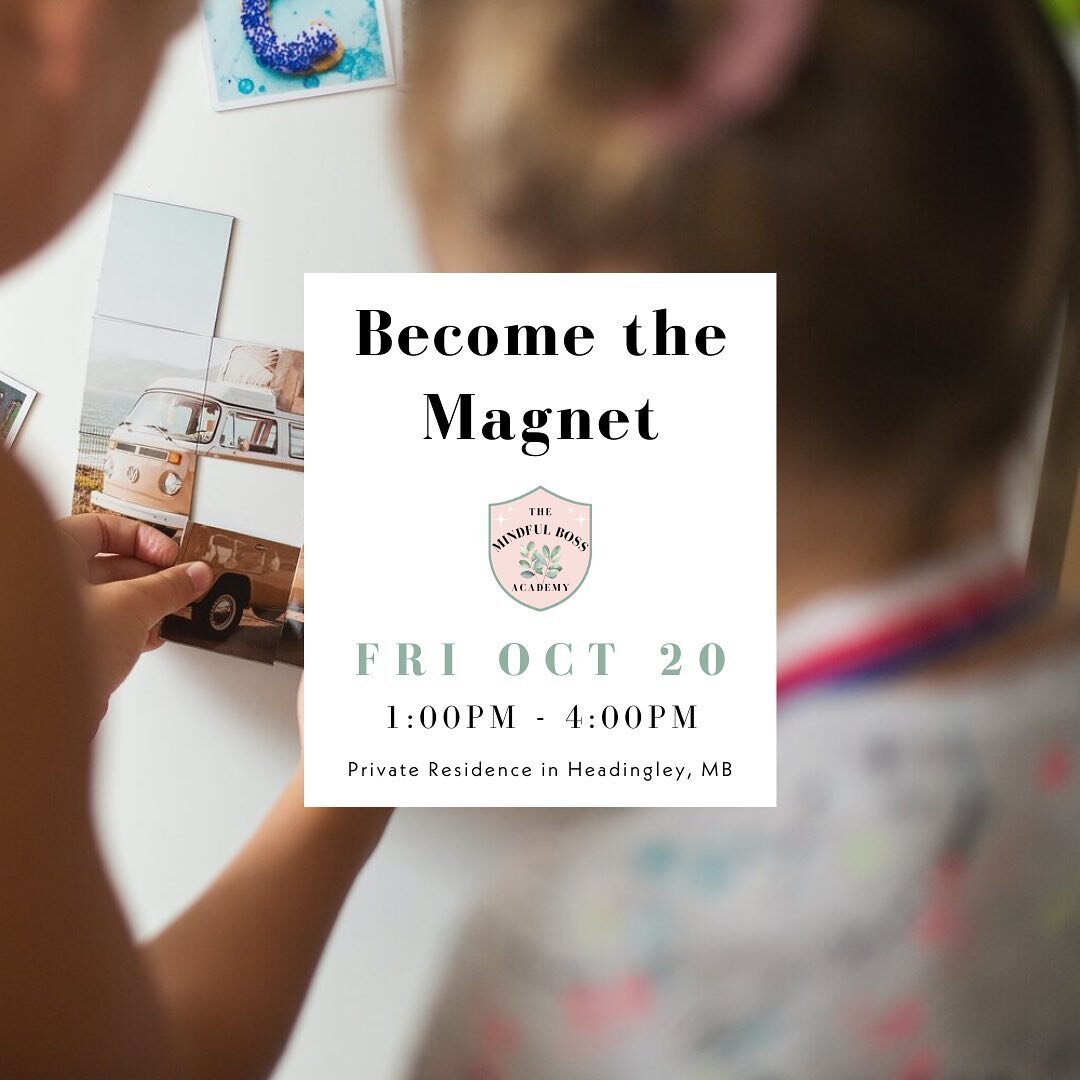 I am beyond excited to invite you to&hellip;

BECOME THE MAGNET 🧲❤️&zwj;🔥

This intimate gathering promises to provide participants with insight and clarity into their deepest desires and how to manifest greater abundance into their lives.

Set in 