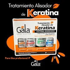 GALA TRATAMIENTO ALISADOR 4.OZ DE KERATINA KIT