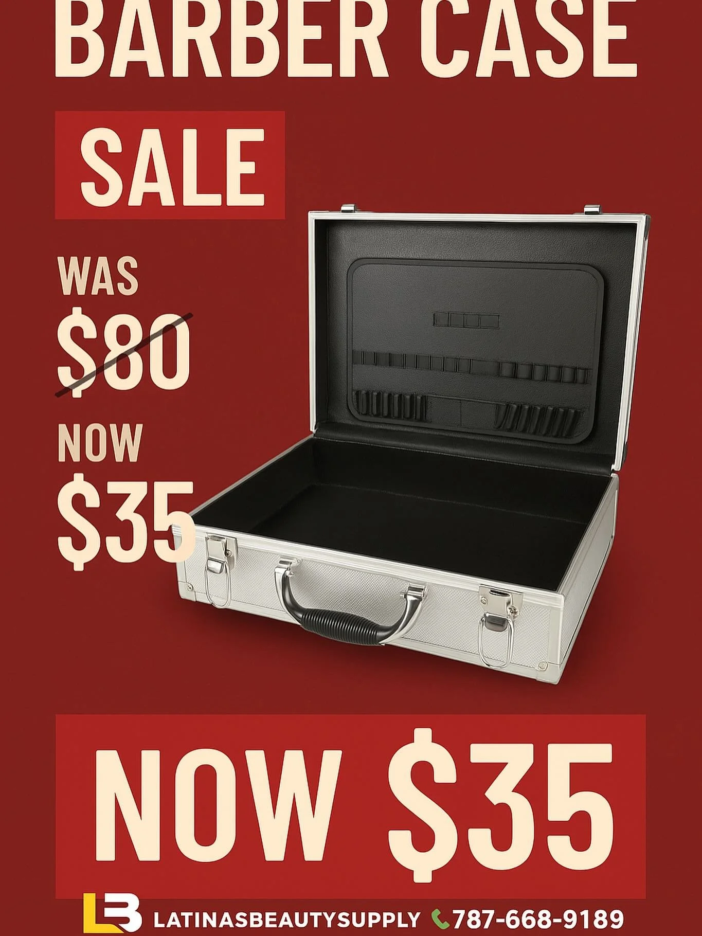 🏷️OFERTA DE 🔴BLACK FRIDAY⚫️

COMENZAMOS CON LAS BLACK FRIDAY ADELANTADO 

EN TODAS NUESTRAS TIENDA PRODUCTO SELECCIONADOS

CONTACTO 787-668-9189

#flackfriday #ofertas #especial #beautysupply #babershop #beautybarber #nails #nailstyle #spa #pedicur