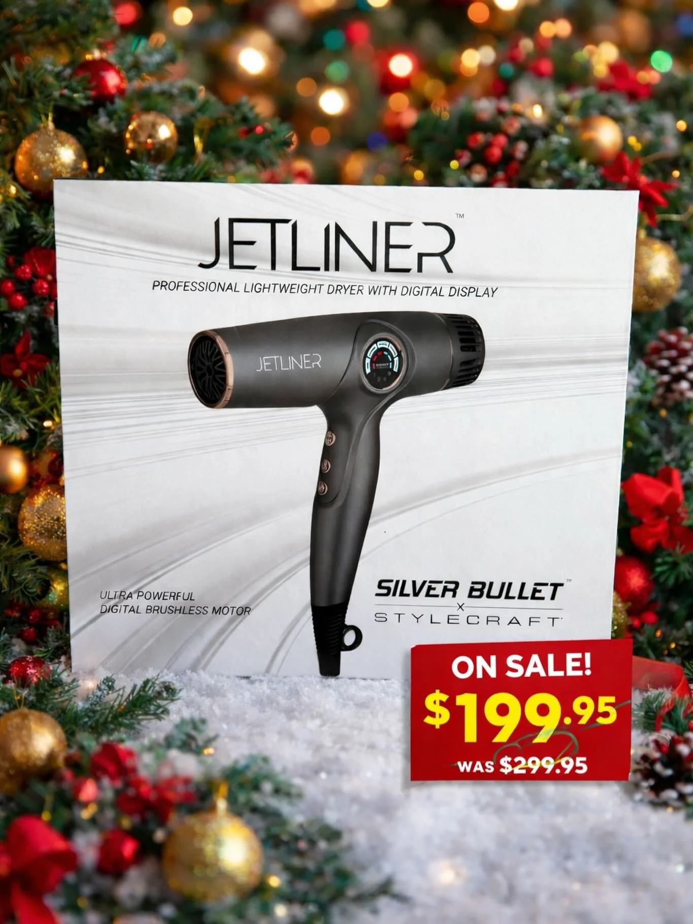 🎄🎅JETLINER 

🌲SILVER BULLET STYLECRAFT BLOWER 

OFERTA NAVIDE&Ntilde;A APROVECHA POCA UNIDADES DISPONIBLE EN TIENDA 

Ll&aacute;manos o escr&iacute;benos WhatsApp 
787-688-9189 

Wep-Latinasbeautysupply.com