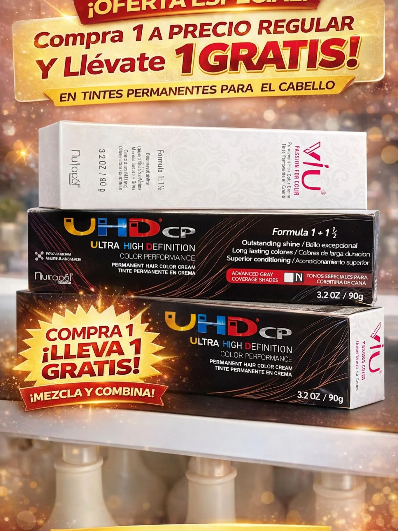 🎄NO T QUEDES SIN PINTARTE TU PELO PARA EST&Aacute; NAVIDAD 🤶 

LL&Aacute;MANOS O ESCR&Iacute;BENOS WHATSAPP

787-668-9189 BARAL
787-668-9193 MALL FAJARDO
787-668-9183 NAGUABO

WEP-Latinasbeautysupply.com