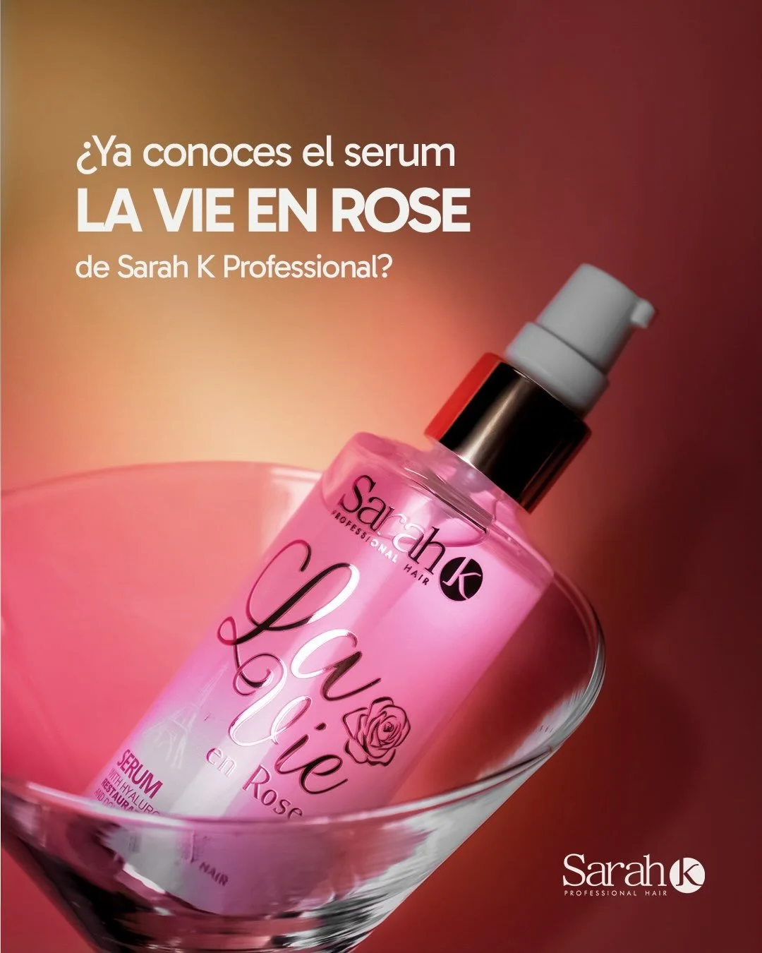 Ligero, nutritivo y con ese toque brillante que transforma tu cabello desde el primer uso. El s&eacute;rum La Vie en Rose deja tu cabello suave, sedoso y con una ca&iacute;da natural, con un aroma irresistible. 🌸 💖 Experimenta la ligereza que trans