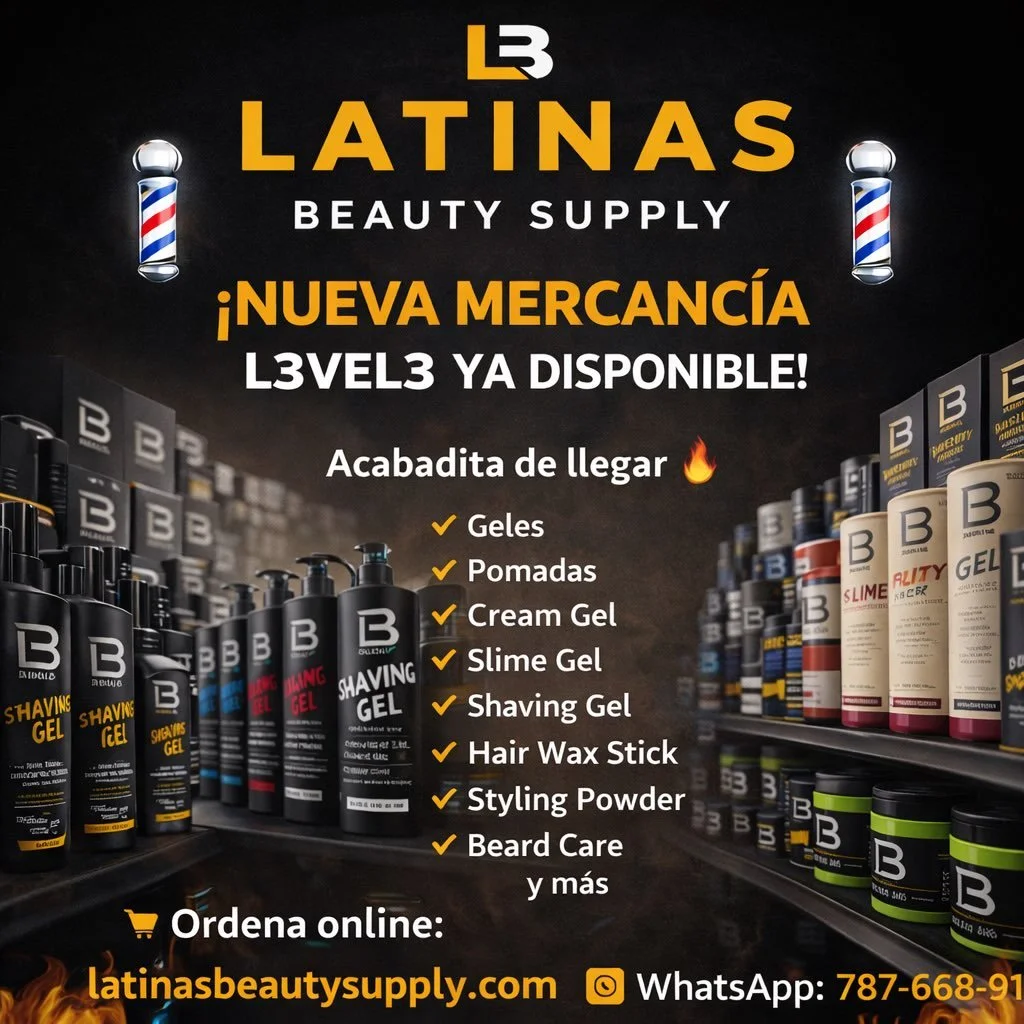 🔥💈 &iexcl;LA L&Iacute;NEA L3VEL3 NUEVOS PRODUCTOS EN NUESTRAS TIENDAS DISPONIBLE ! 💈🔥

Tenemos muchos productos nuevos acabaditos de llegar de la reconocida l&iacute;nea L3VEL3, ideales para barberos y estilistas profesionales que buscan calidad,