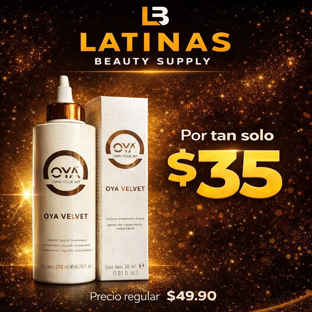 OFERTA 
🚨🚨 v&aacute;lida hasta el 31 de Marzo 2026🚨🚨

✨ OFERTA ESPECIAL OYA VELVET ✨
Transforma el cabello al instante 💫
Brillo, suavidad y control del frizz desde la primera aplicaci&oacute;n.

💛 Por tan solo $35
💰 Precio regular $49.90

✔️ N