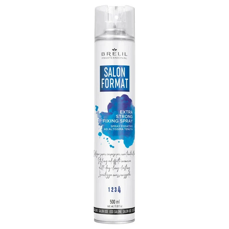 BRELIL SALON FORMAT EXTRA STRONG FIXING SPRAY 11.81.OZ