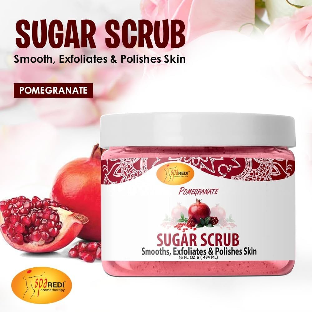 Spa Redi Pomegranate Body Sugar Scrub