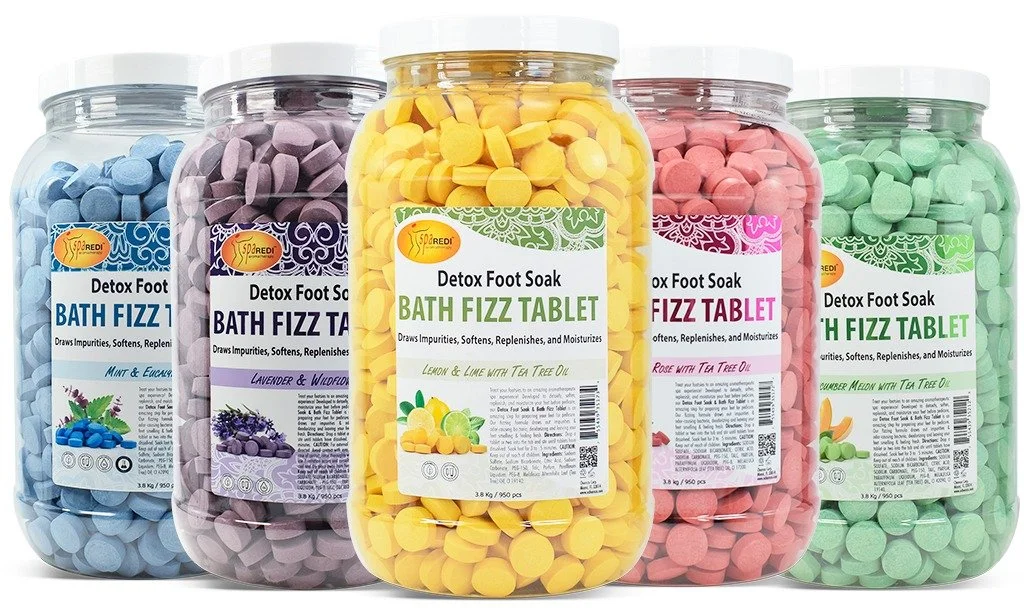 Spa Redi Lemon Bath Fizz Tablets